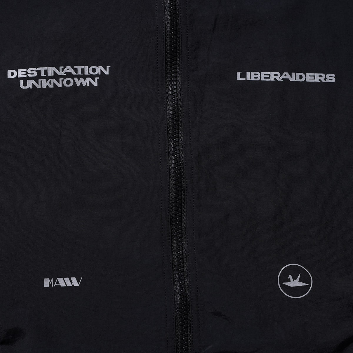 LIBERAIDERS SUPPLEX NYLON WINDBREAKER BLACK（リベレイダース