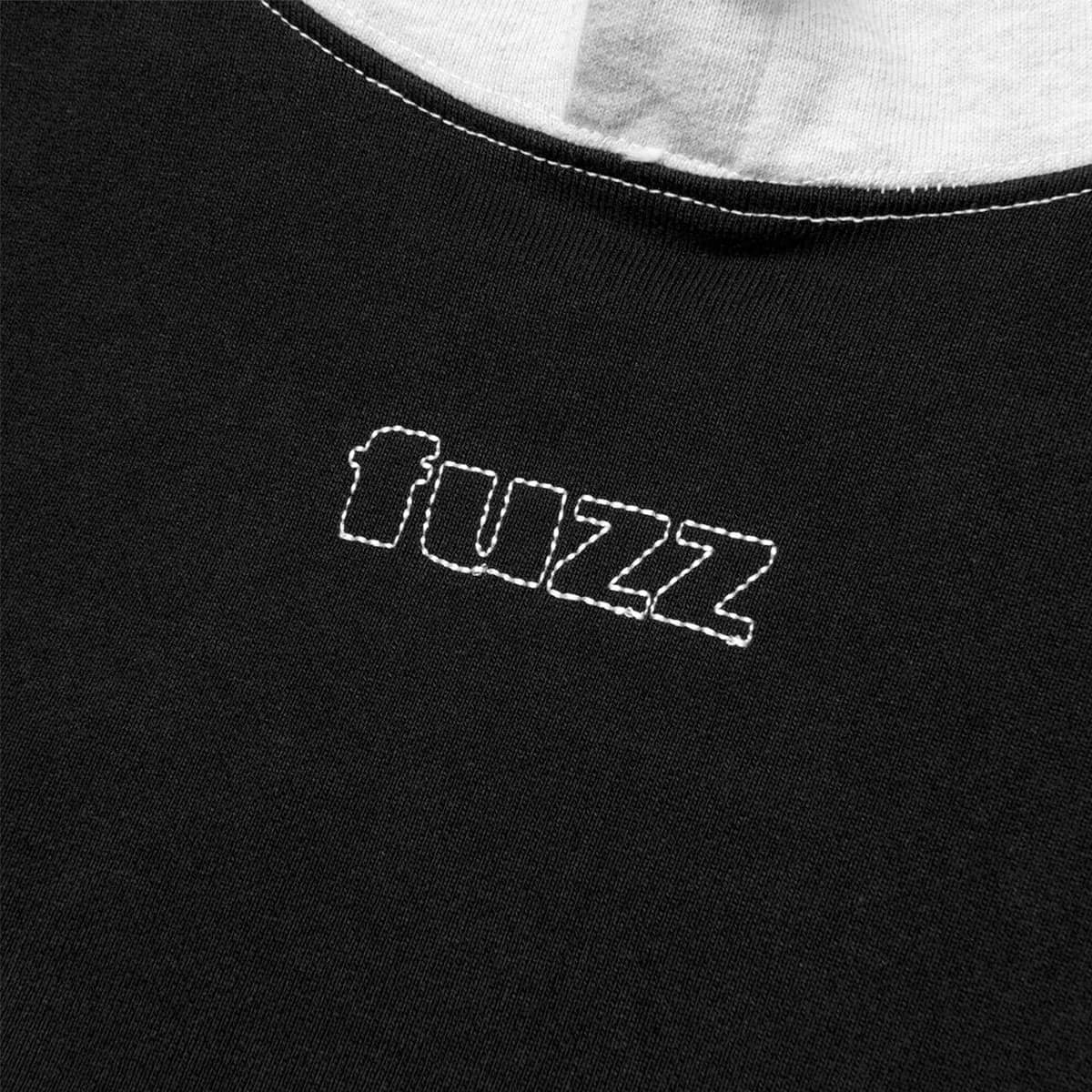 fuzz STITCH LOGO HOODIE BLACK 20HO-Iの画像