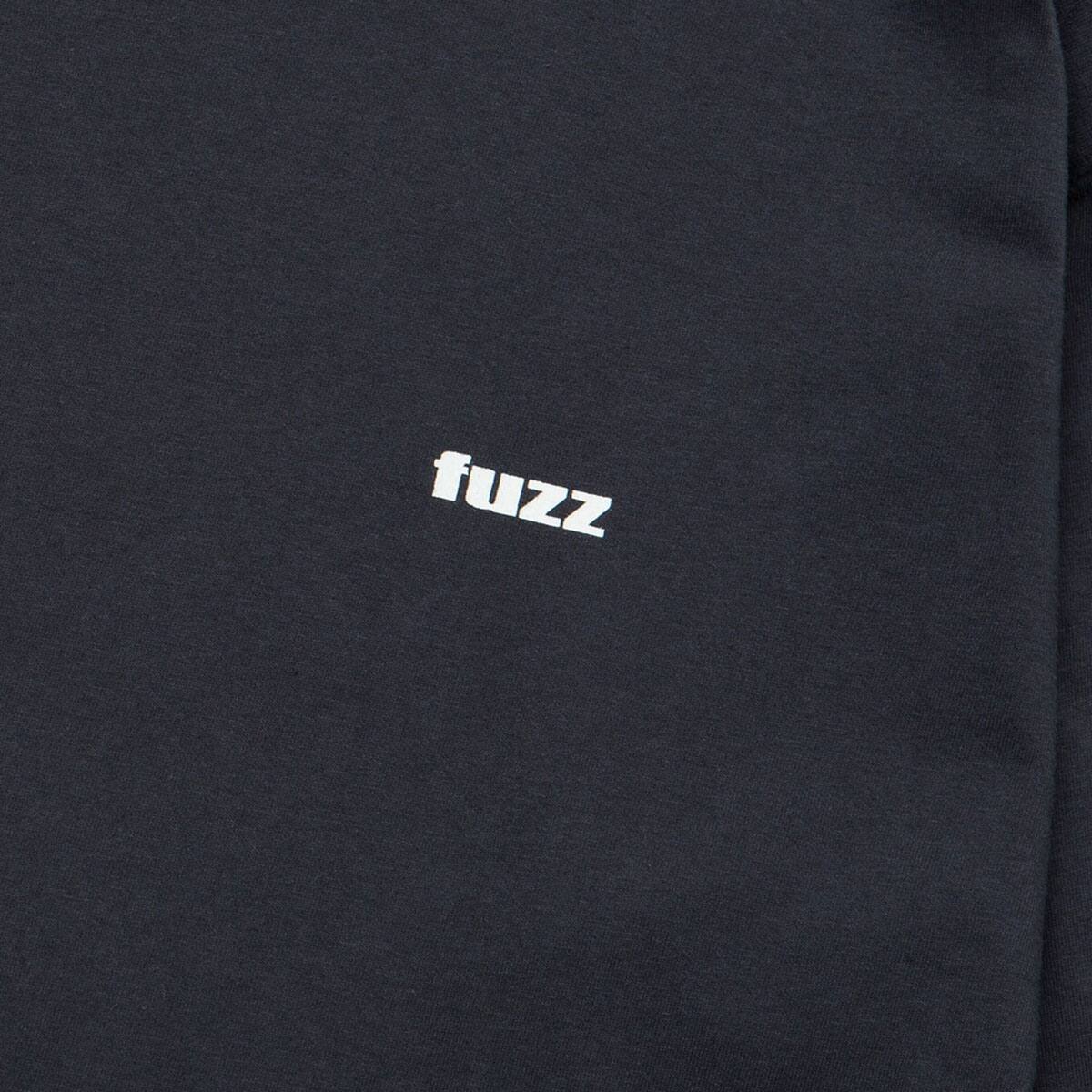fuzz BASIC LOGO L/S TEE BLACK 20HO-Iの画像