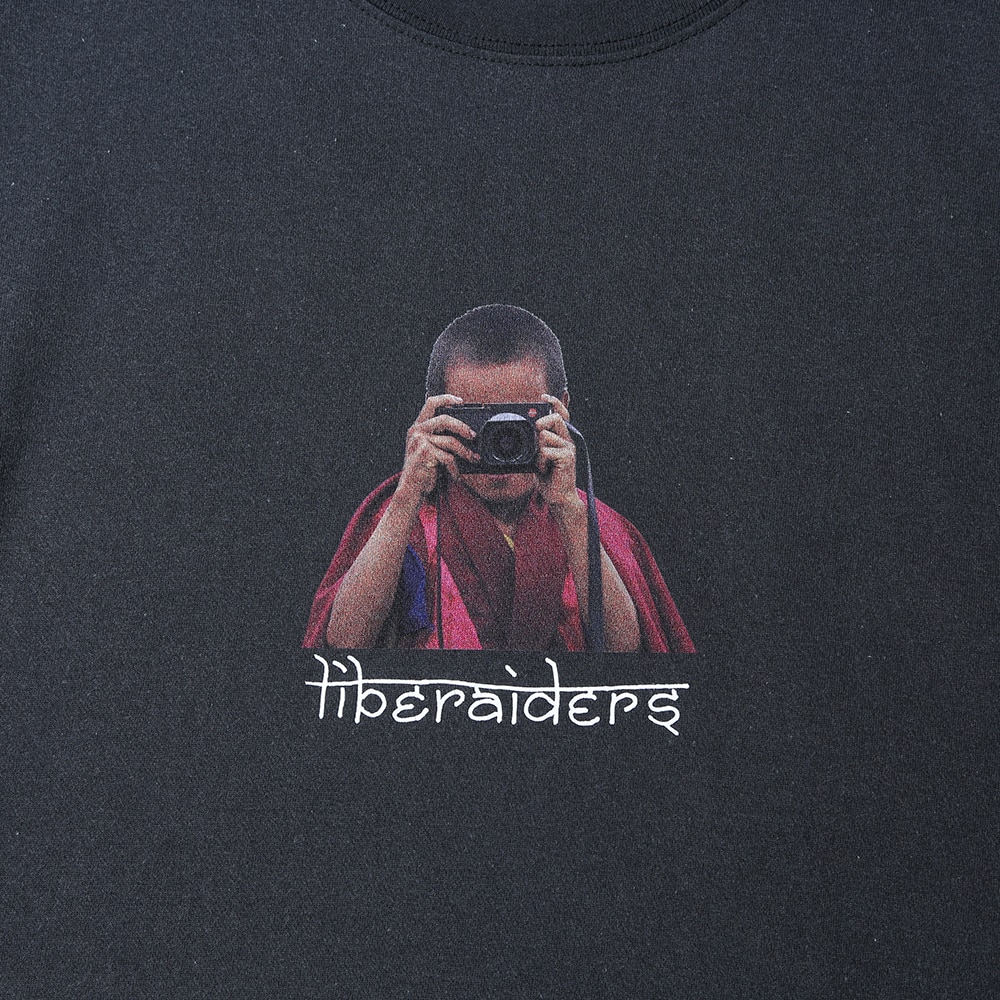 Liberaiders VIEWFINDER TEE BLACK の画像