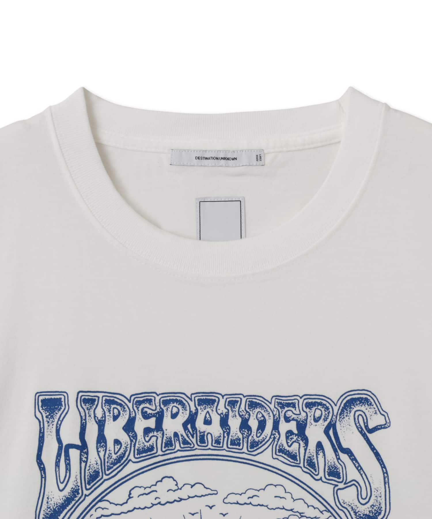 LIBERAIDERS HAIGHT STREET TEE WHITEの画像
