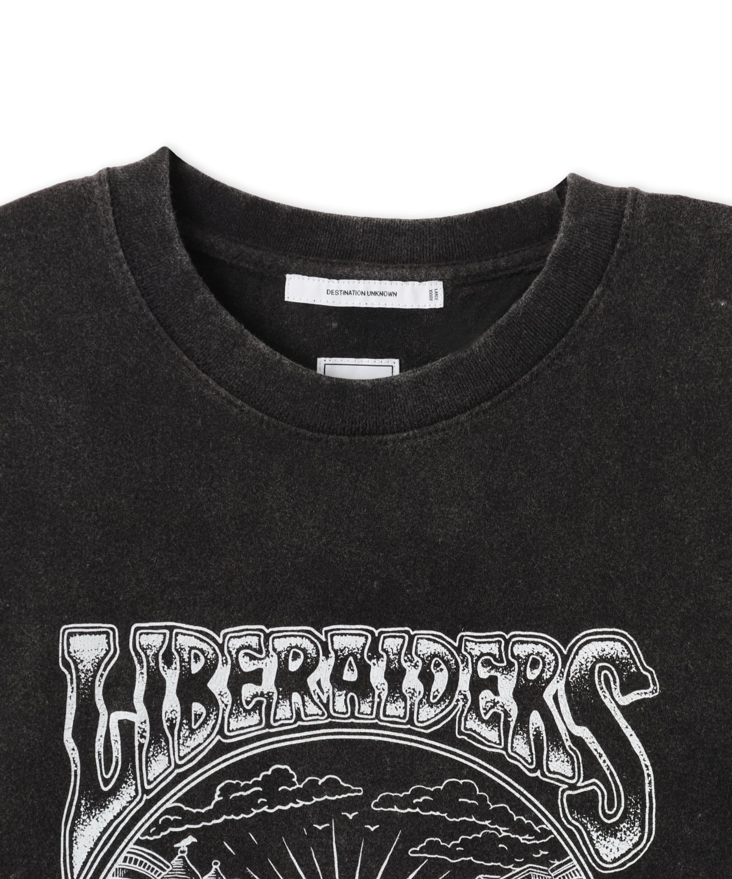 LIBERAIDERS HAIGHT STREET TEE BLACKの画像