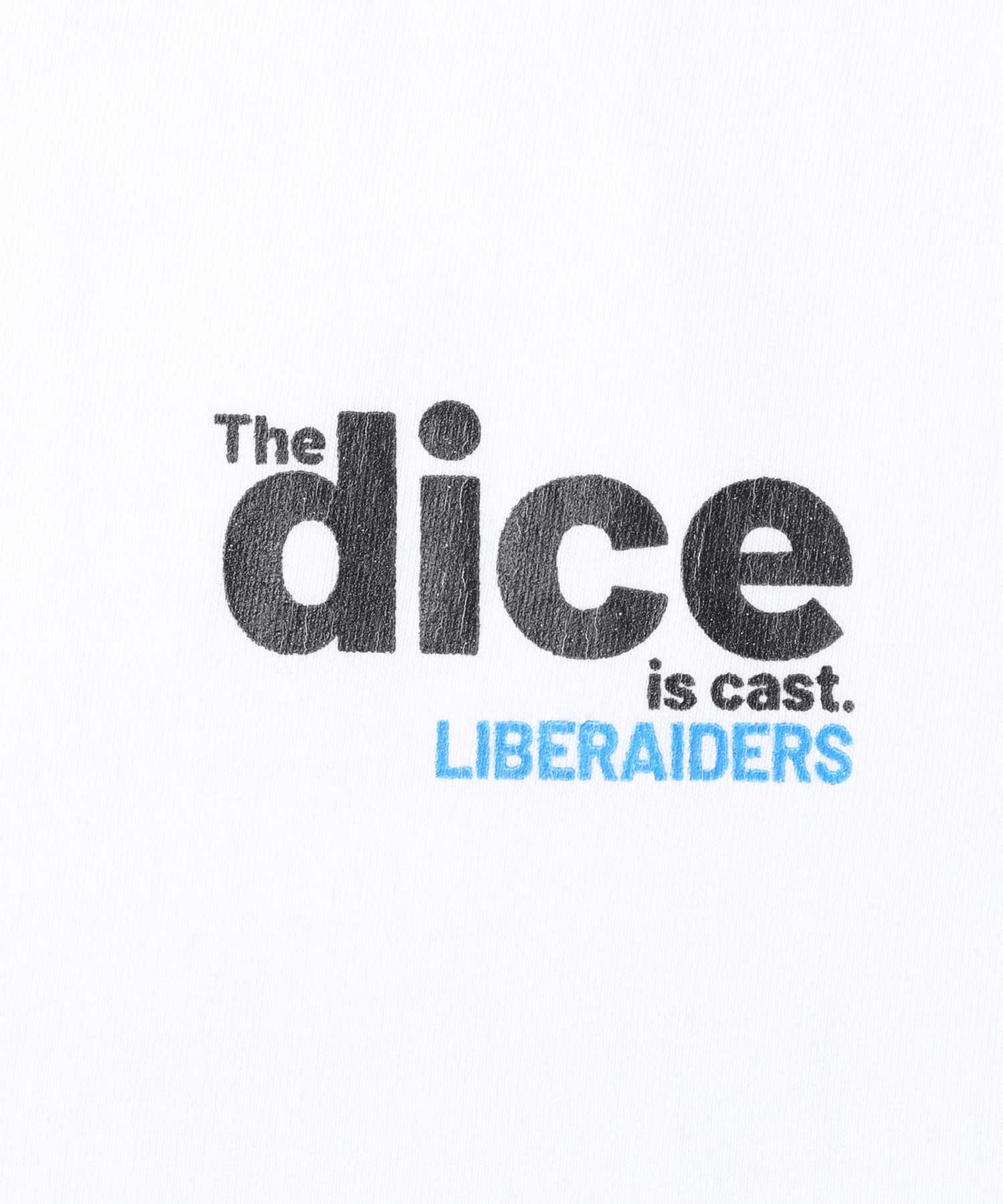 LIBERAIDERS DICE TEE WHITEの画像