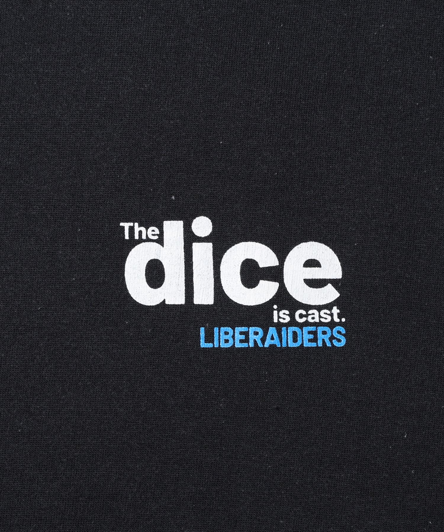 LIBERAIDERS DICE TEE BLACKの画像