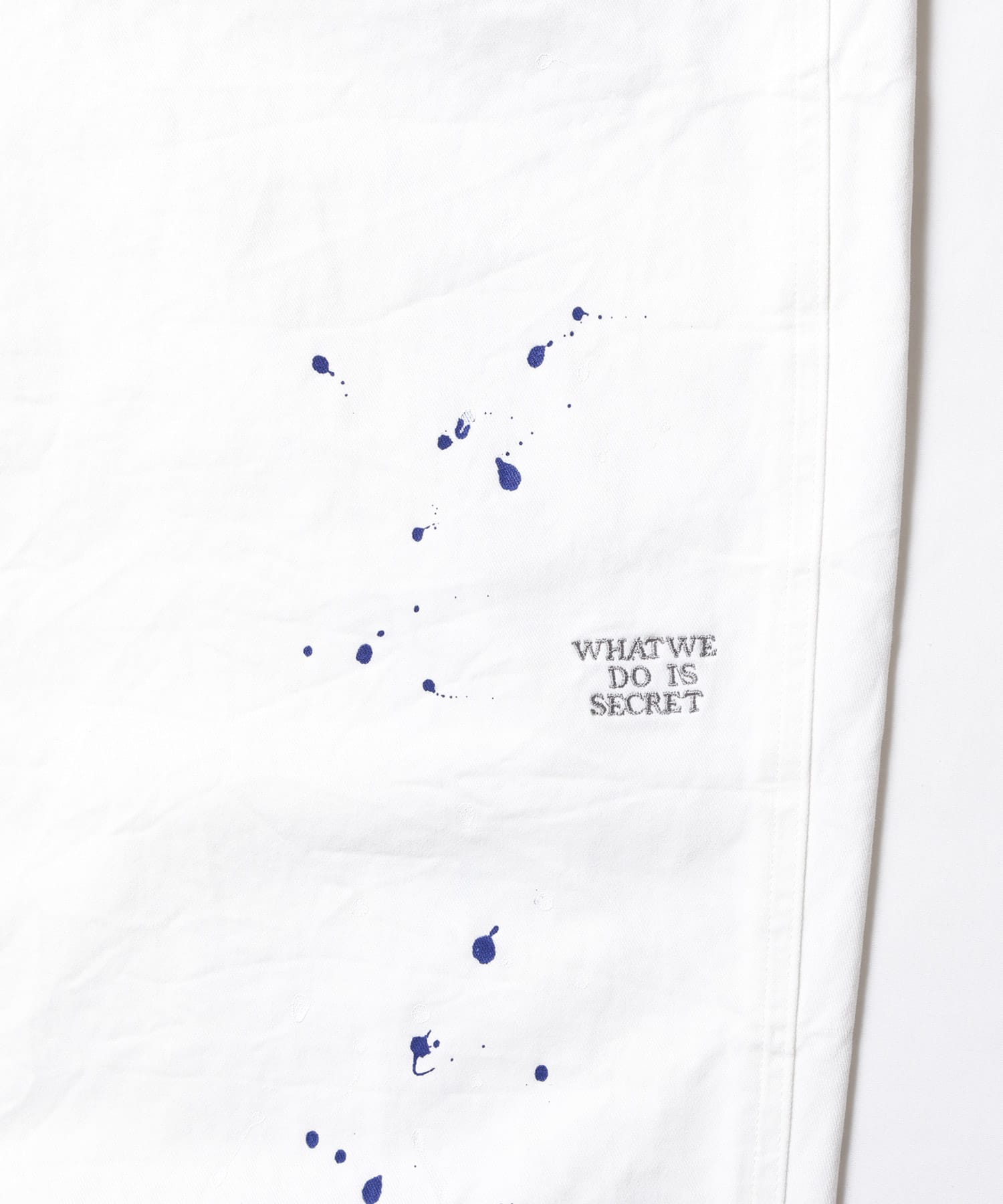 LIBERAIDERS SARROUEL CHINO PAINTER PANTS WHITEの画像