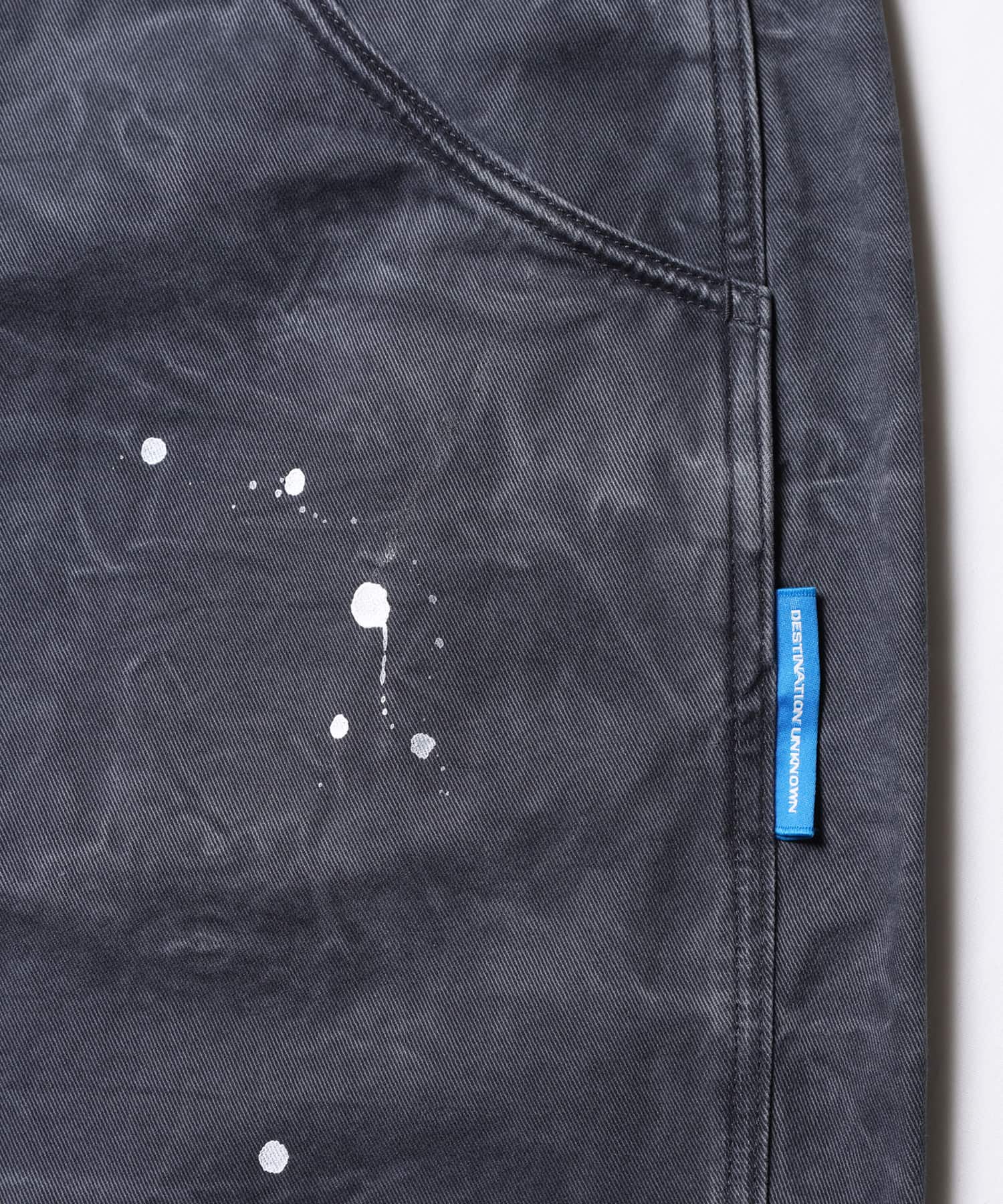 LIBERAIDERS SARROUEL CHINO PAINTER PANTS CHARCOALの画像