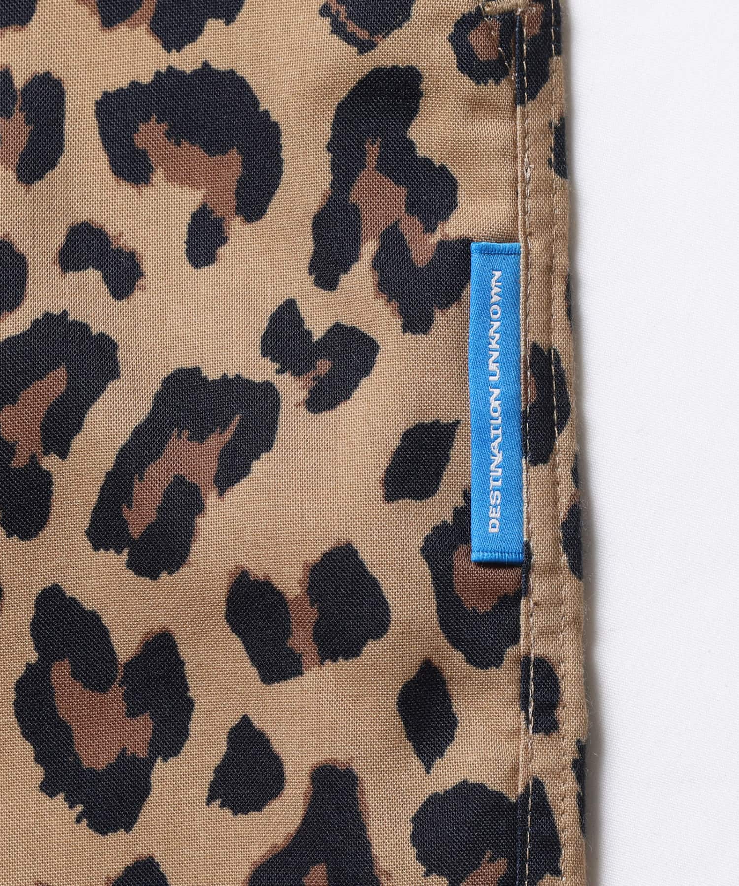 LIBERAIDERS NYLON HALF SHORTS LEOPARDの画像