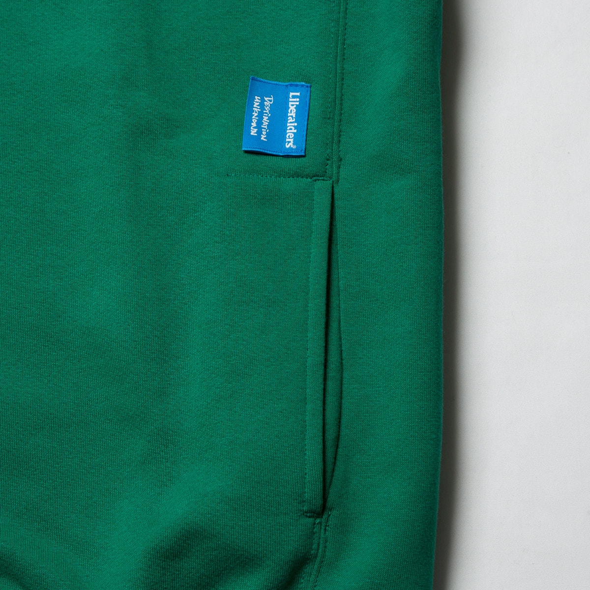 LIBERAIDERS HEAVY WEIGHT FLEECE CREWNECK GREEN 23FA-Iの画像