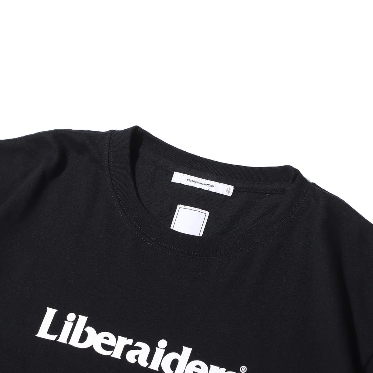 LIBERAIDERS OG LOGO TEE BLACK の画像