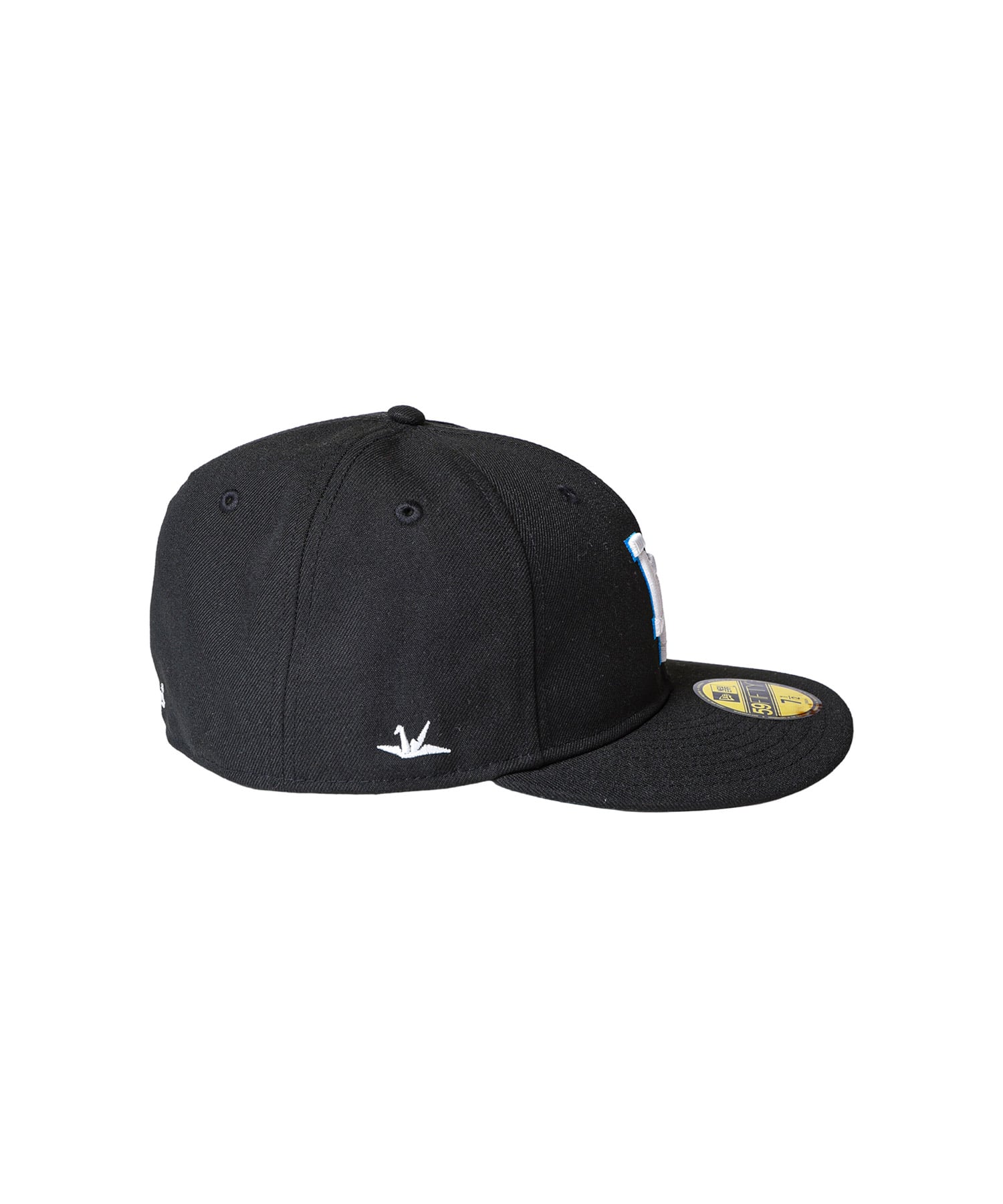 LIBERAIDERS x NEW ERA 59FIFTY SB LR EMBROIDERY LOGO CAP BLACKの画像