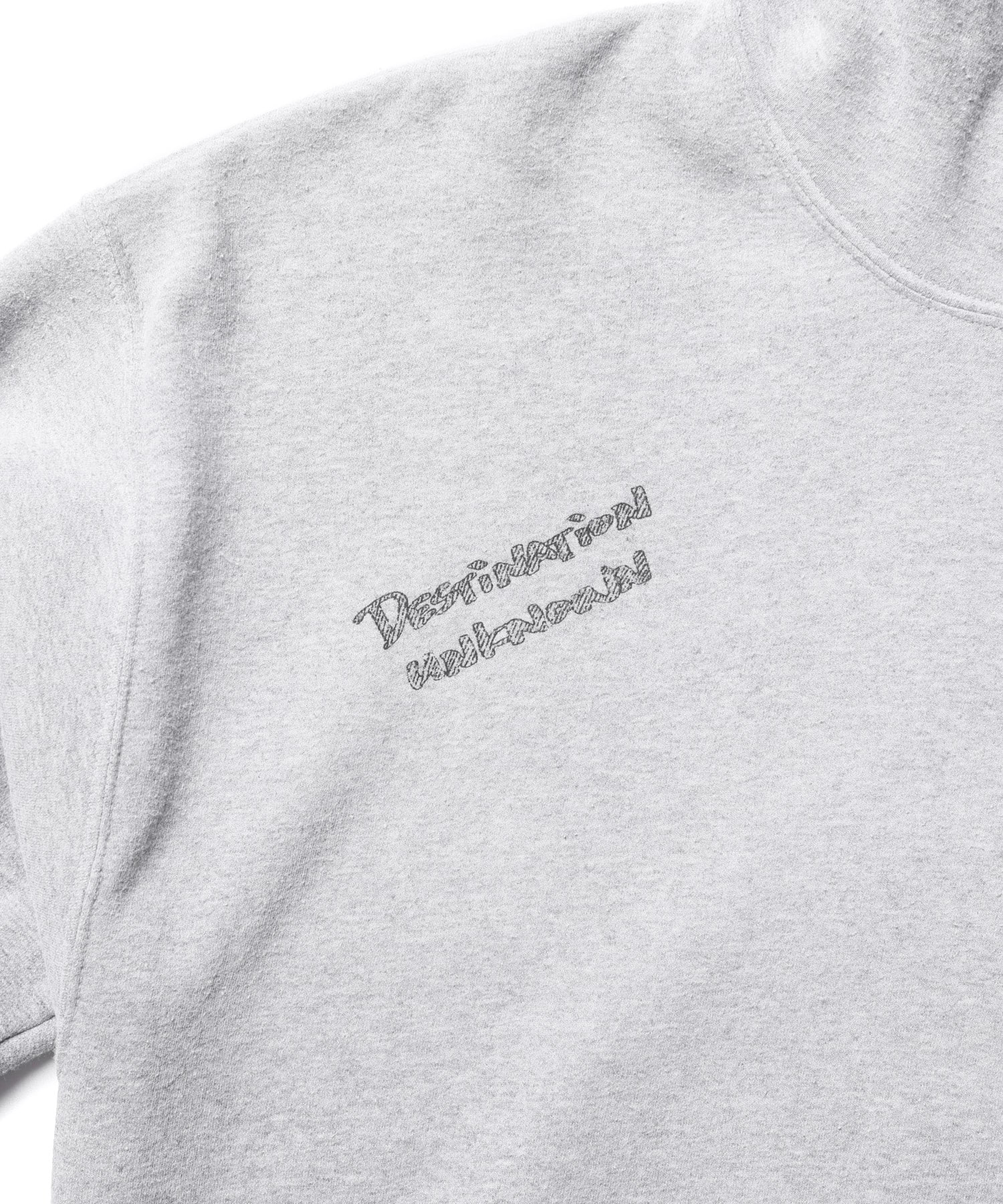 LIBERAIDERS HANDWRITING PRINT HOODIE GRAYの画像