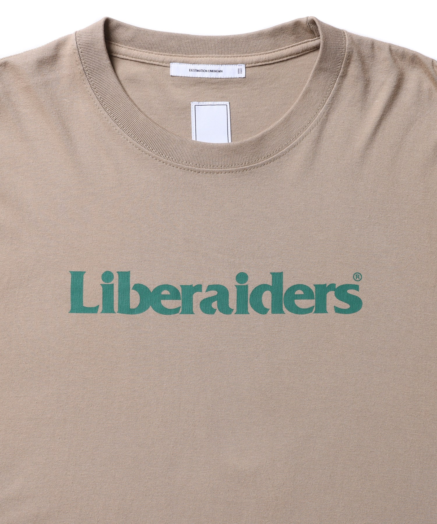 LIBERAIDERS OG LOGO TEE BEIGEの画像