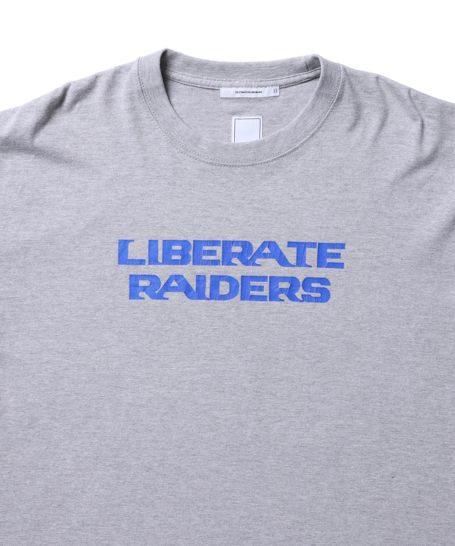 LIBERAIDERS LR LOGO TEE GRAYの画像
