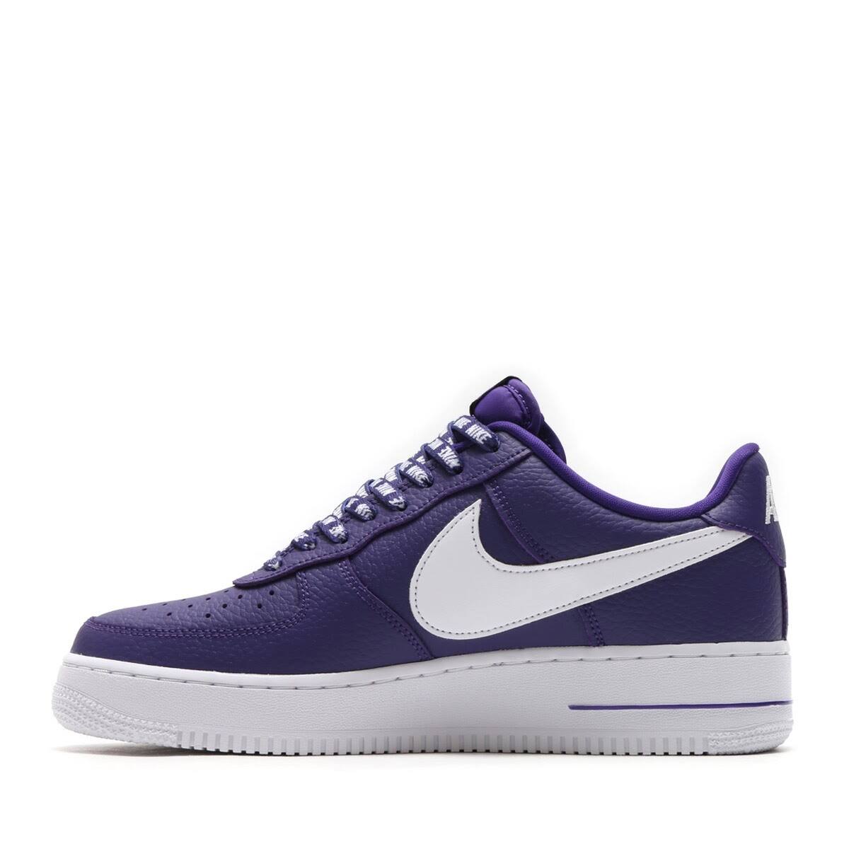 nike air force 1 purple white