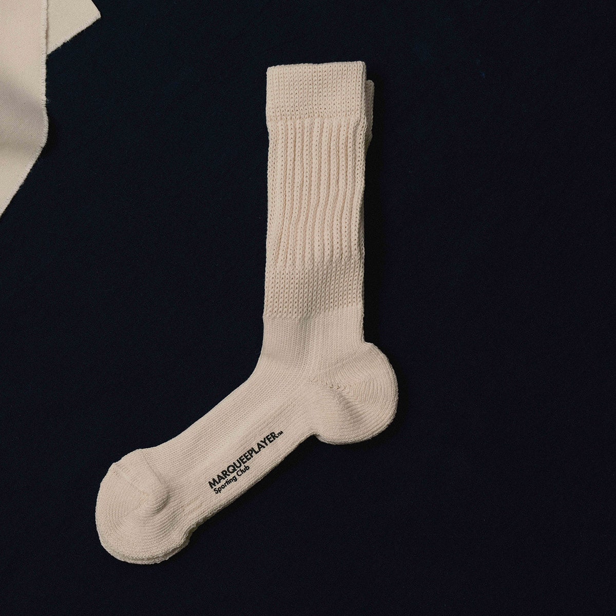 MARQUEE PLAYER HYBRID RIB SOCKS IVORYWHITE IVORYの画像
