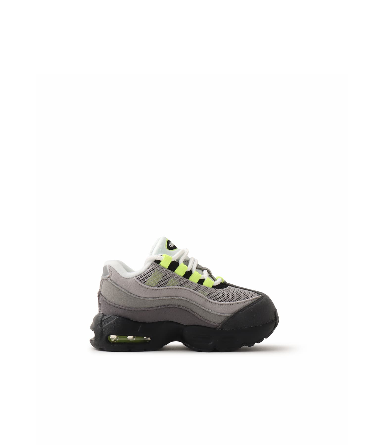 NIKE AIR MAX 95 S (TD) BLACK/NEON YELLOW-ANTHRACITE-LT GRAPHITEの画像