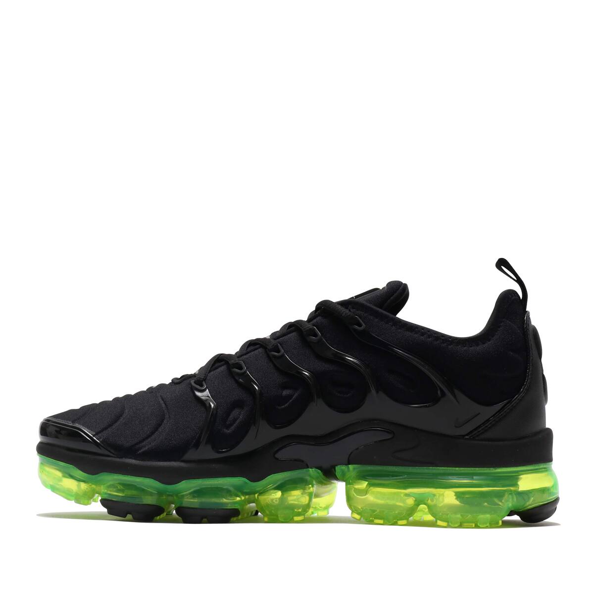 vapormax plus black reflect silver volt