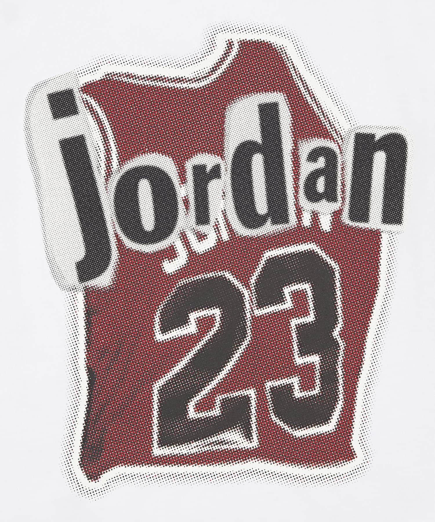 JORDAN JDB JORDAN JERSEY COLLEGE SS T WHITEの画像