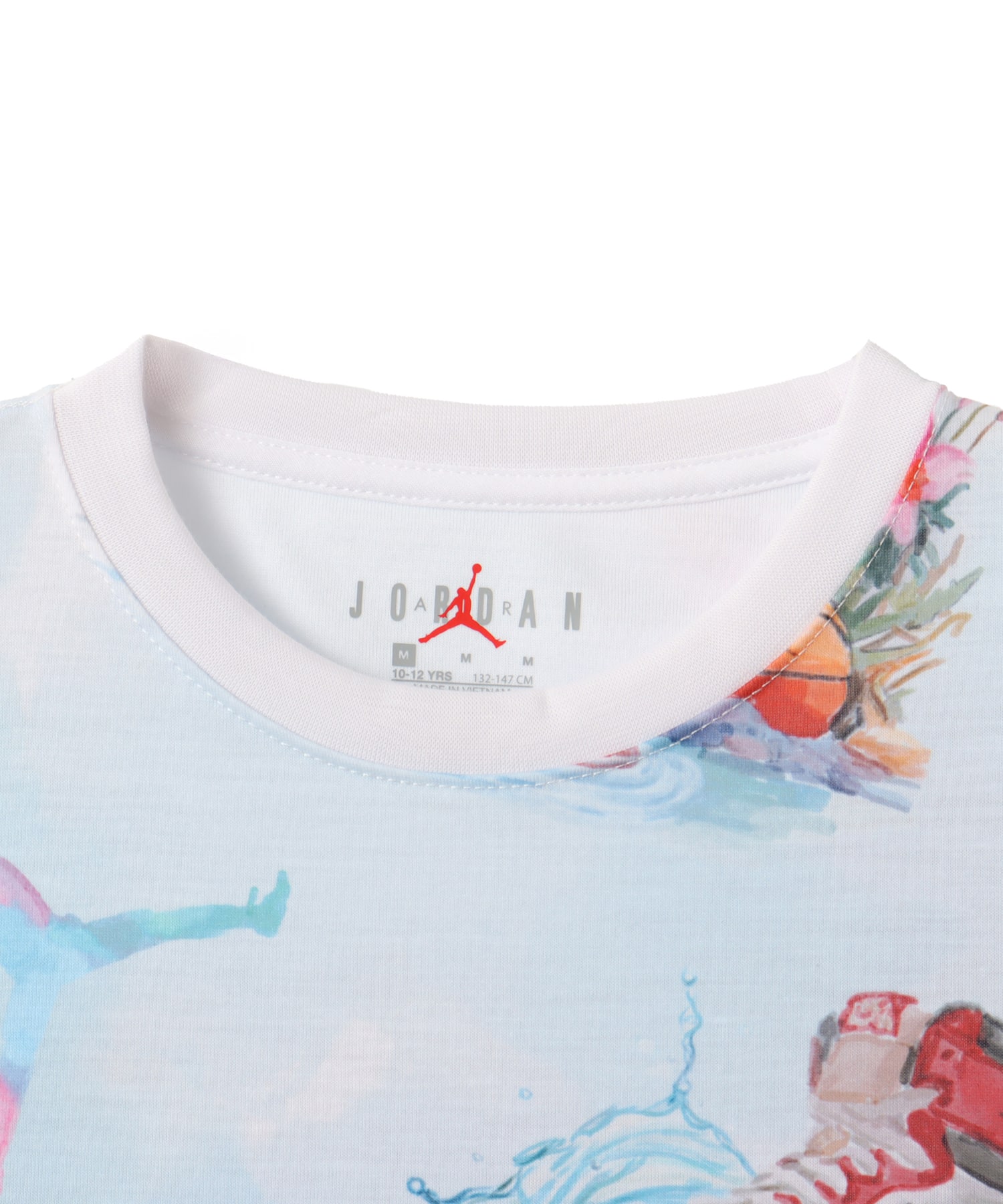 JORDAN BRAND JDB JORDAN FLAMINGO AOP SS TEE MULTIの画像