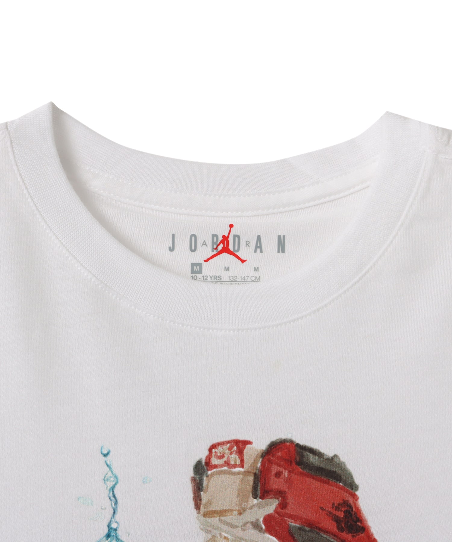 JORDAN BRAND JDB AJ1 WAVE SS TEE WHITEの画像