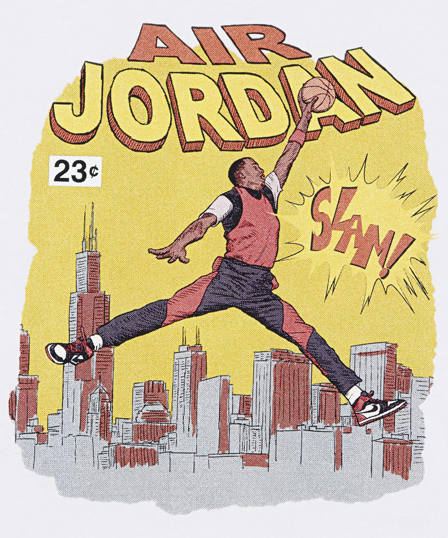 JORDAN BRAND COMIC SLAM TEE WHITEの画像