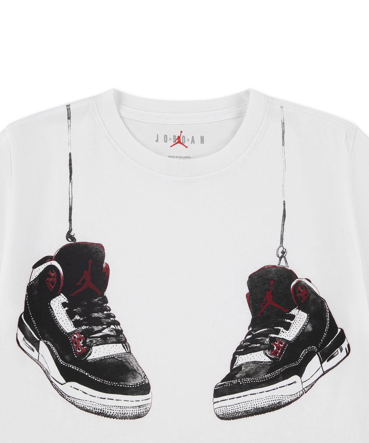 JORDAN BLAND AJ3 SHOE STRINGS WHITEの画像