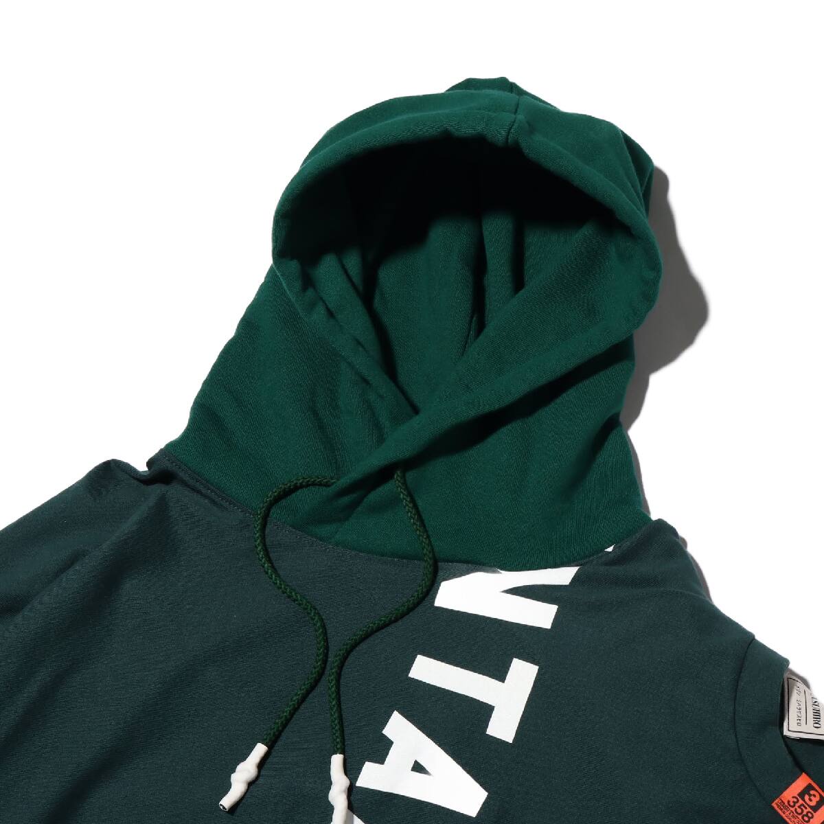 Maison MIHARA YASUHIRO T-sh docking hoodie GREEN の画像