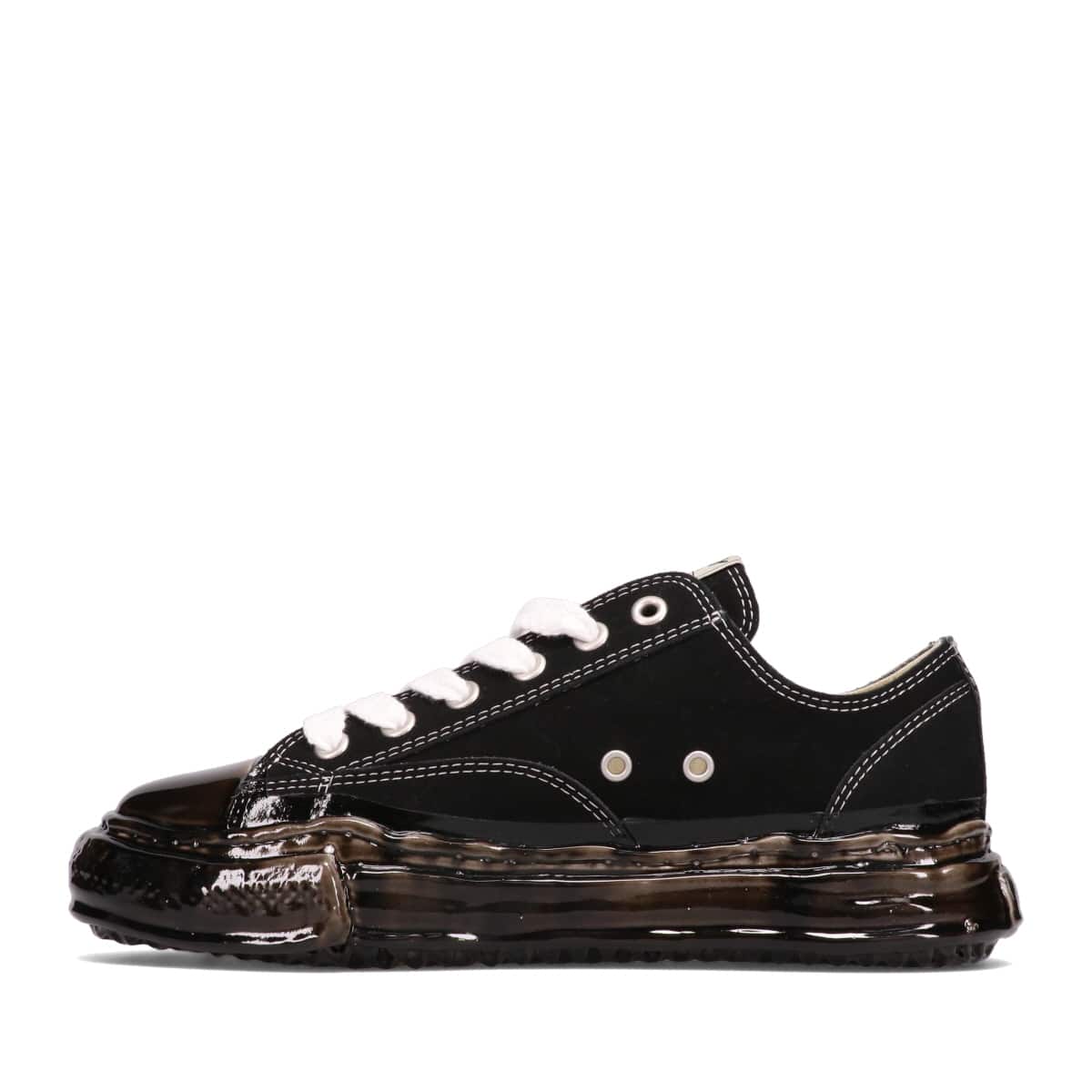 Maison MIHARA YASUHIRO OG SOLE DIP LOWTOP BLACK 20FA-I