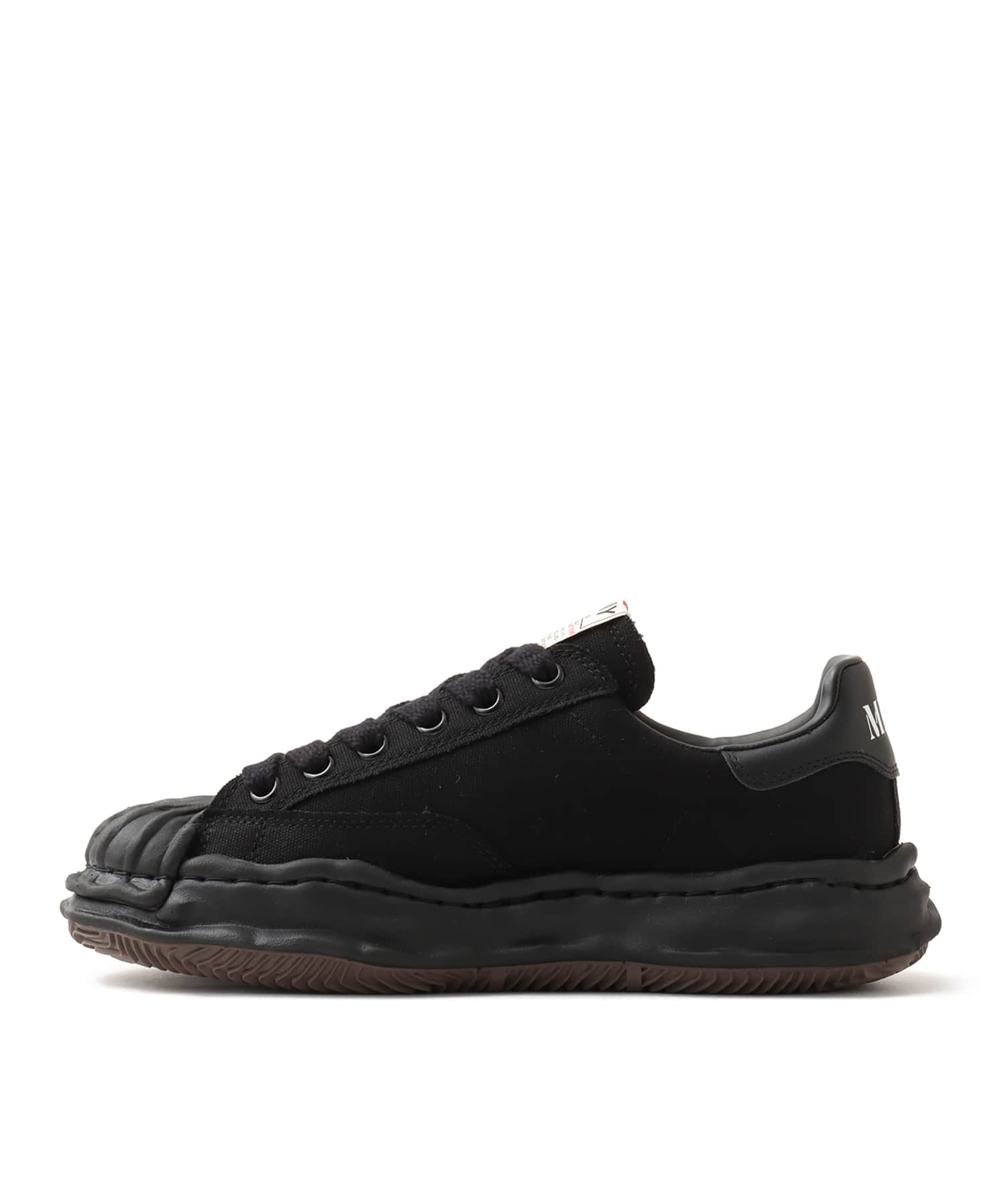 MAISON MIHARA YASUHIRO BLAKEY LOW/CANVAS ブラック/ブラックの画像