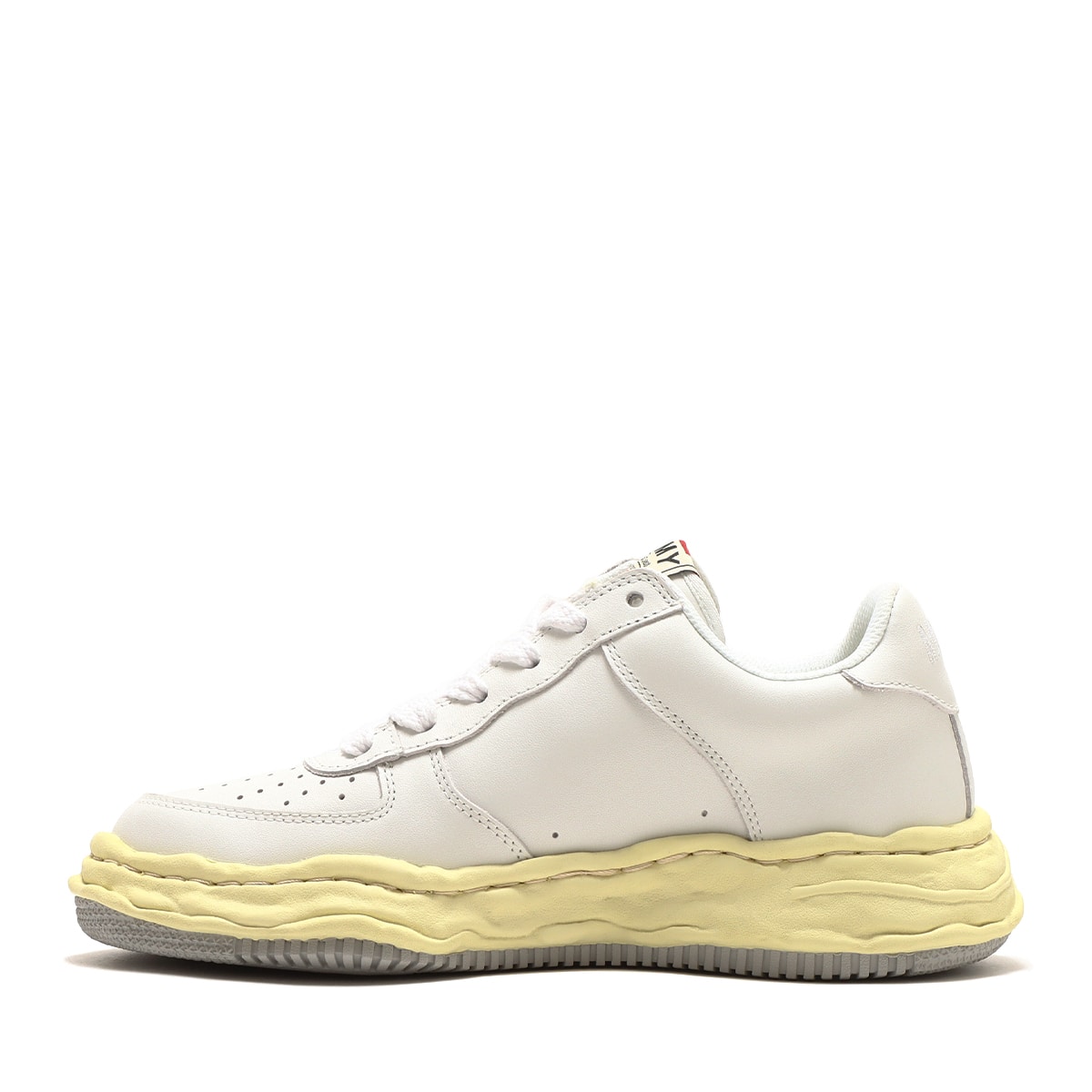 Maison MIHARA YASUHIRO WAYNE LOW/LEATHER ホワイトの画像