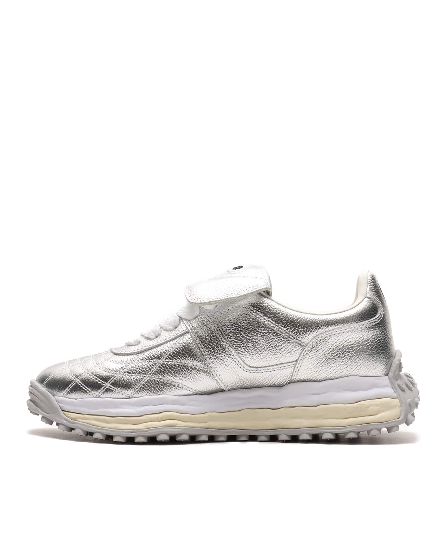 MAISON MIHARA YASUHIRO SCOTT LEATHER LOW シルバーの画像