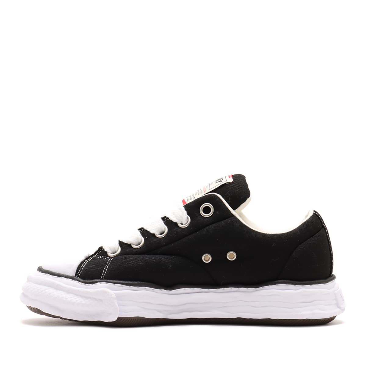 MAISON MIHARA YASUHIRO PTS23 PAD CANVAS LO ブラックの画像