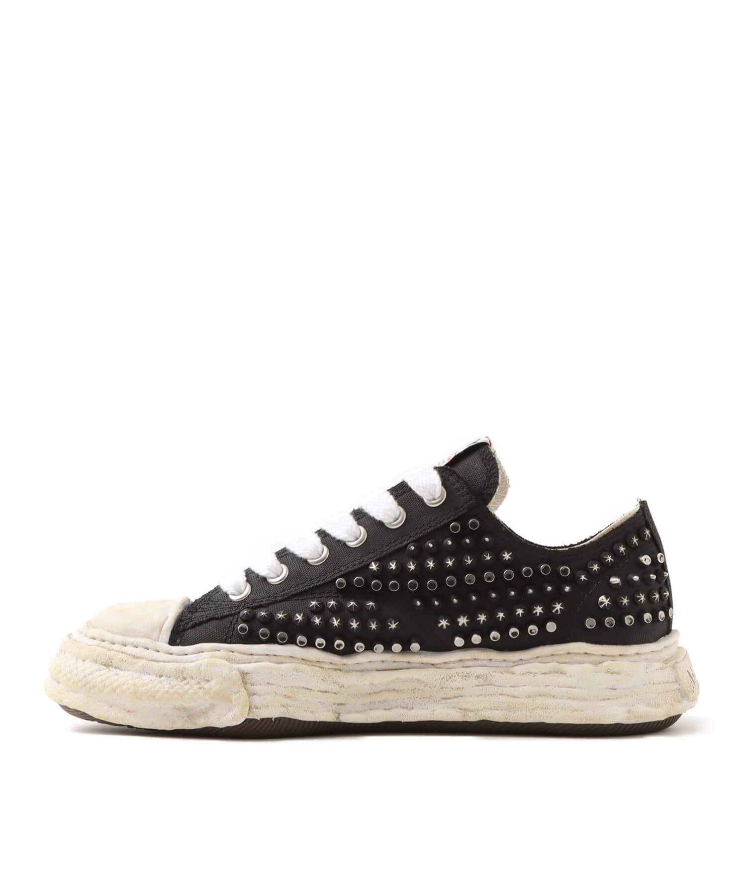 MAISON MIHARA YASUHIRO PTSN23 Studs Low-Top ブラックの画像