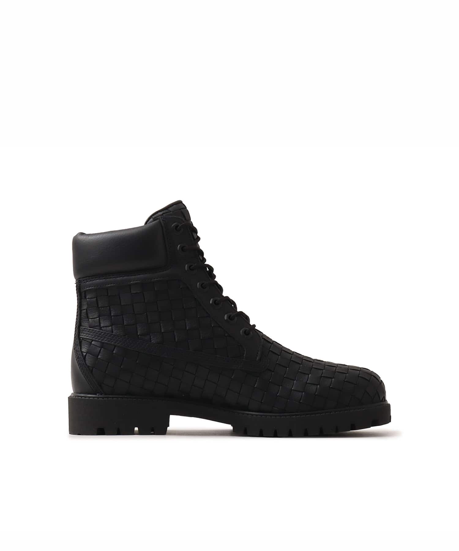 Timberland 6IN Premium Woven Boots BLACKの画像