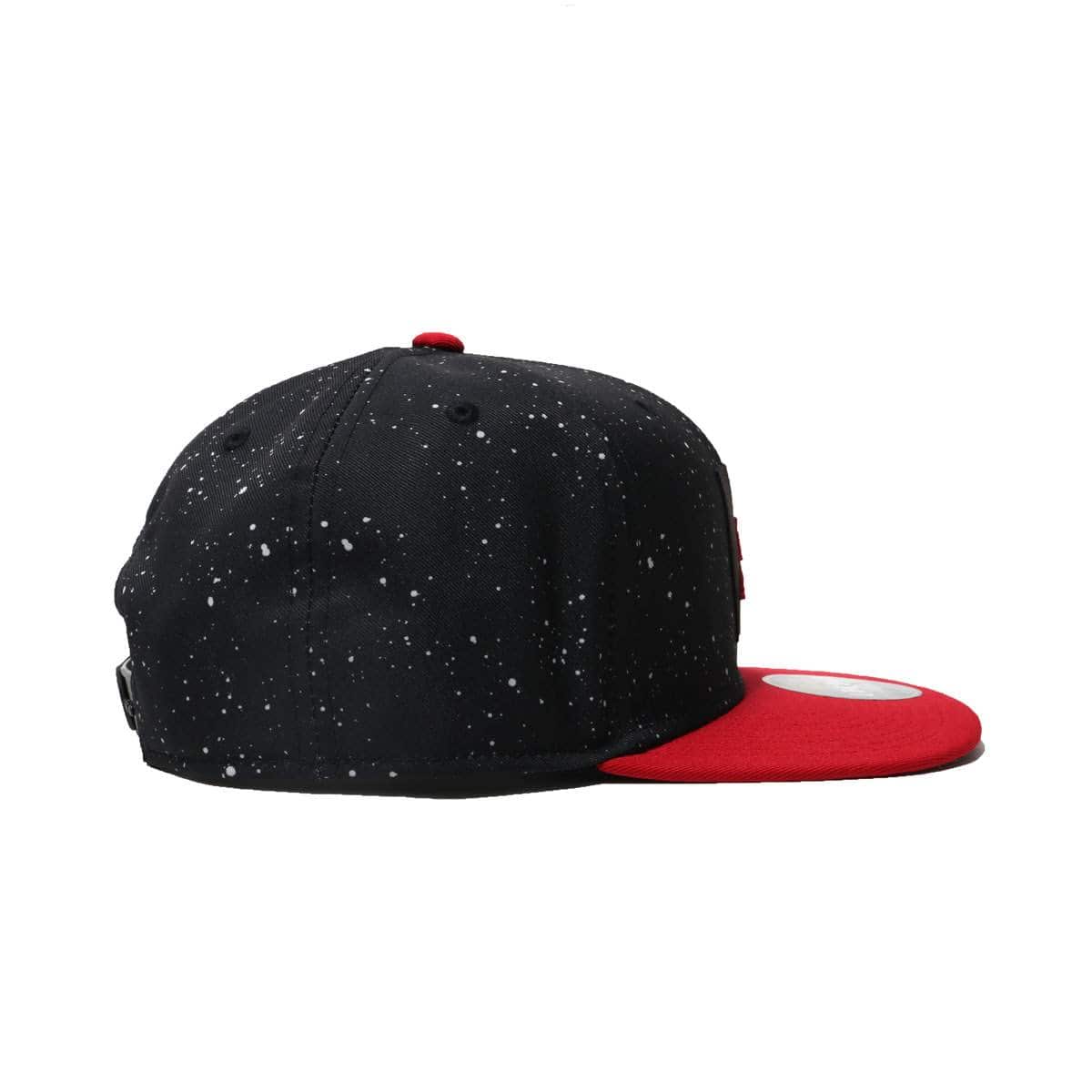 JORDAN BRAND JORDAN PRO AOP SNAPBACK BLACK/GYM RED/GYM RED