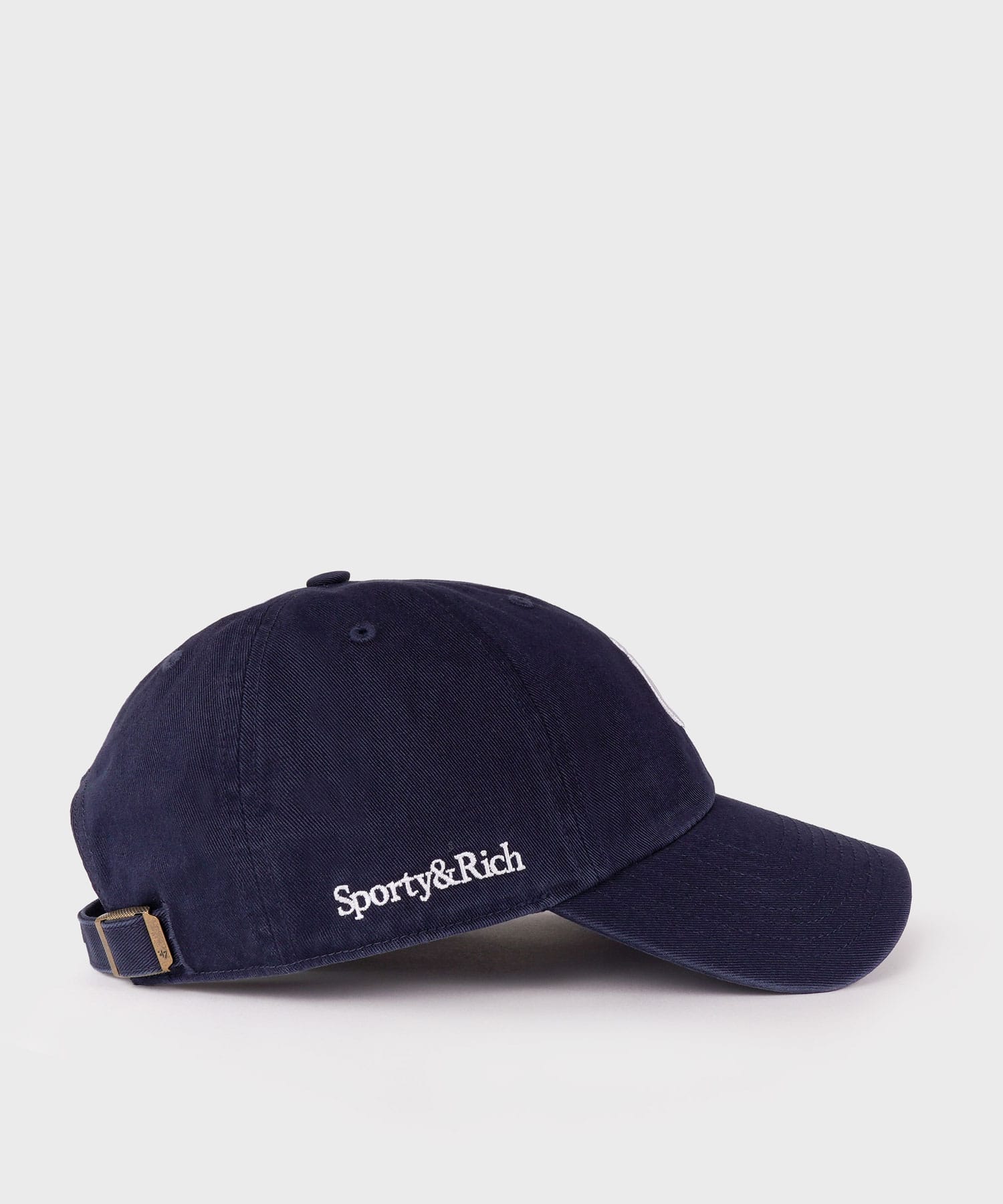 SPORTY＆RICH Yankees Serif Hat Dark Navyの画像