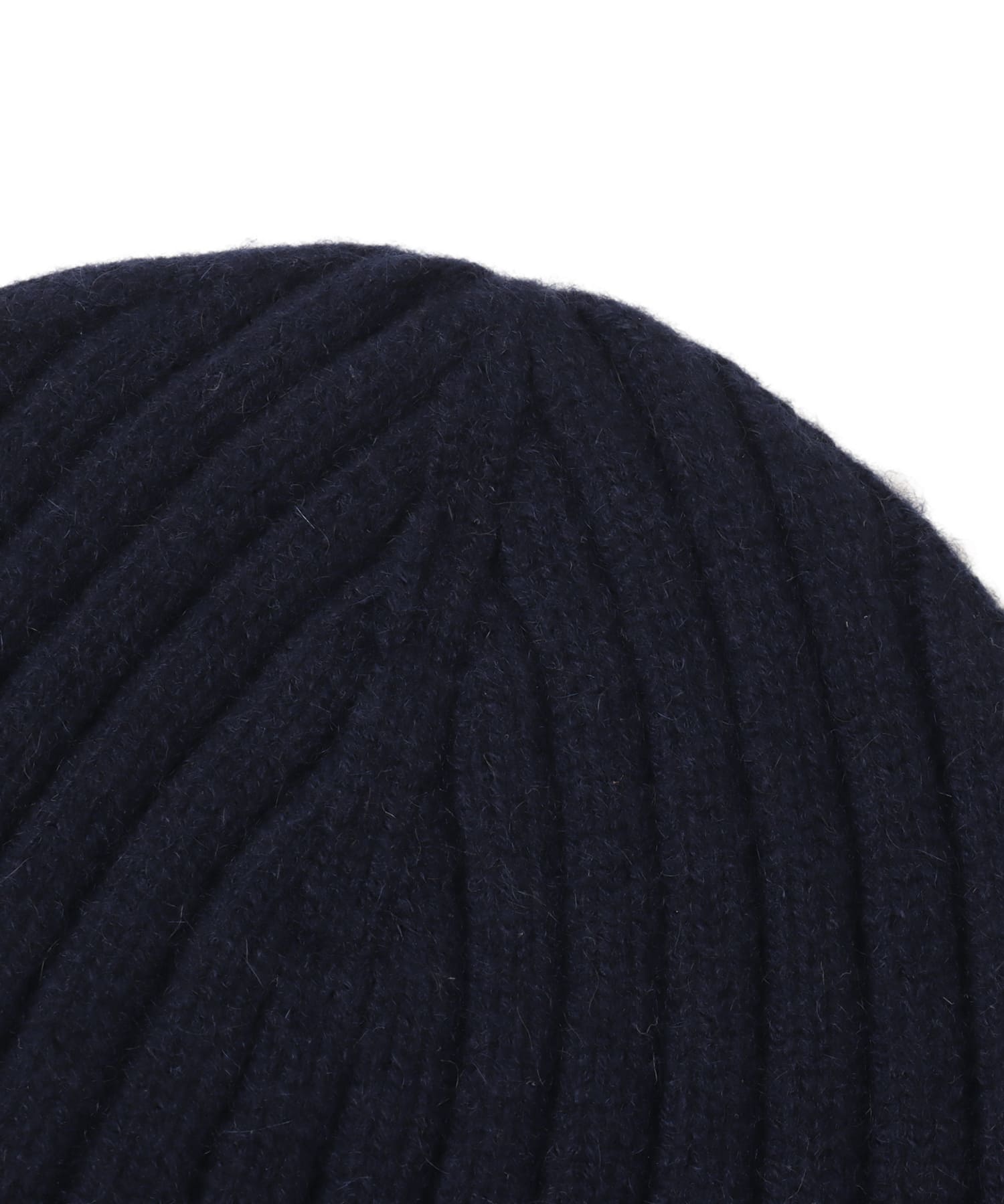 SPORTY＆RICH Heritage Yankees Serif Cashmere Beanie Dark Navyの画像