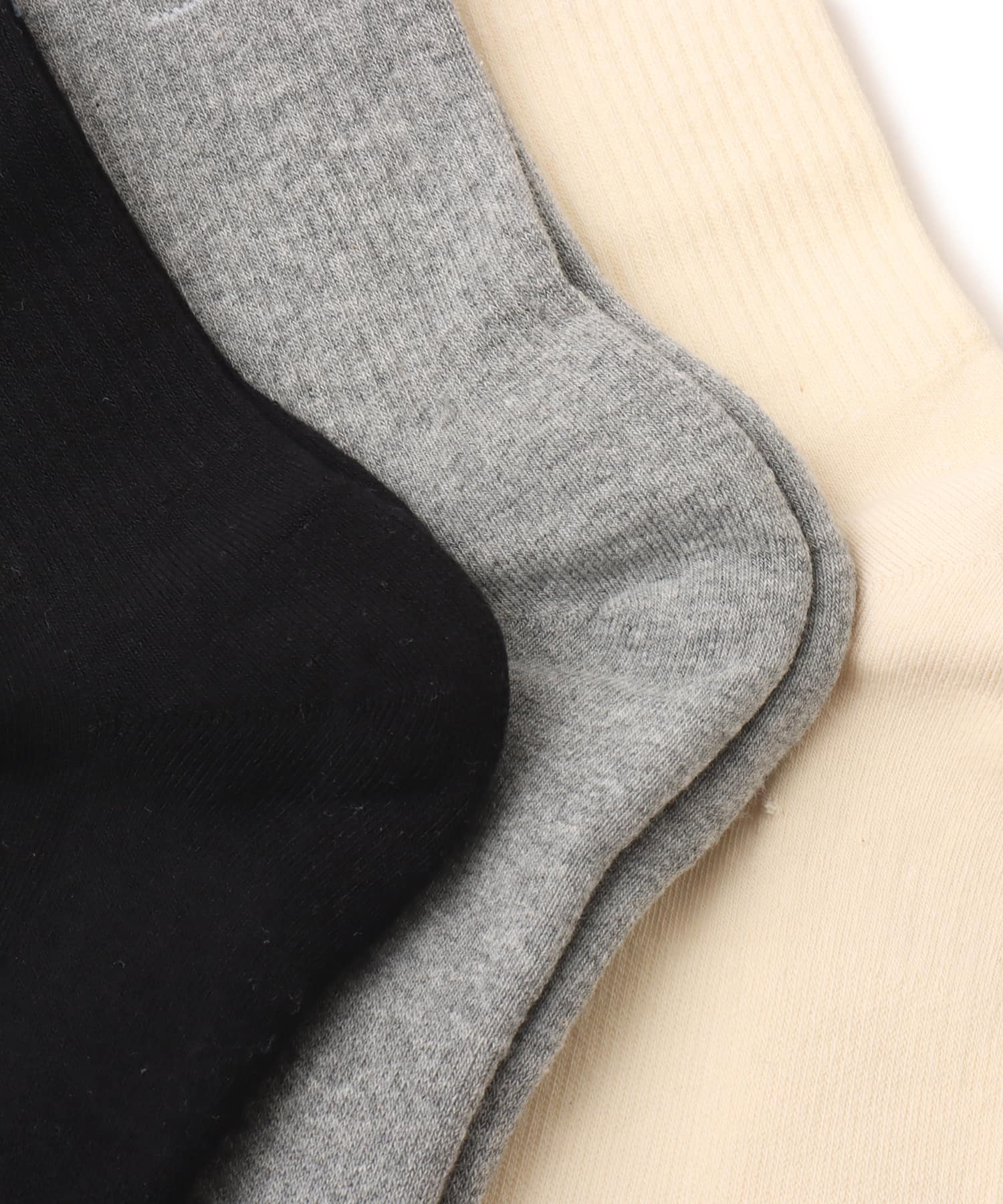 New Balance NB Script Logo Quarter Crew 3 Pack アソートカラー1の画像