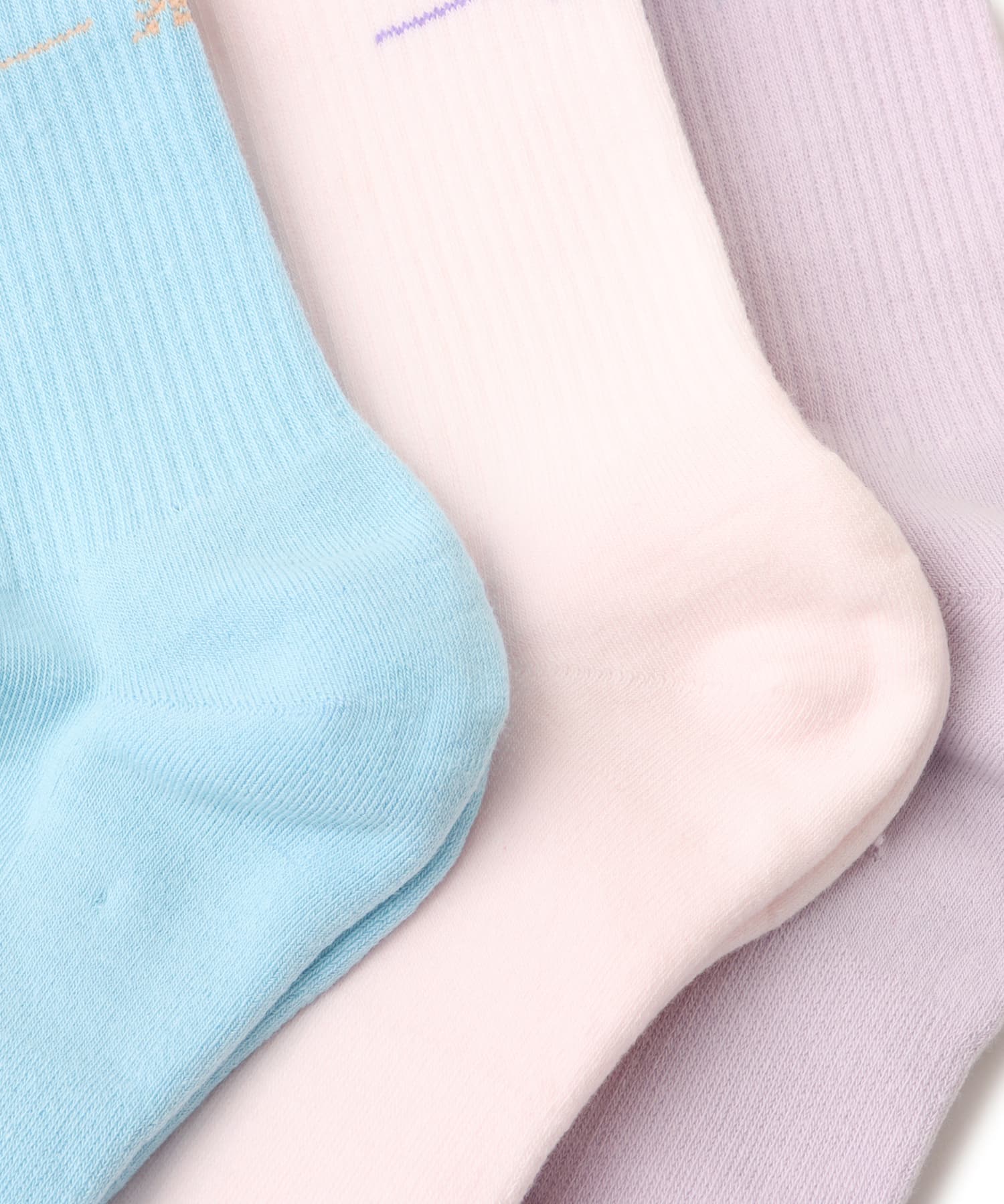 New Balance NB Script Logo Quarter Crew 3 Pack アソートカラー2の画像