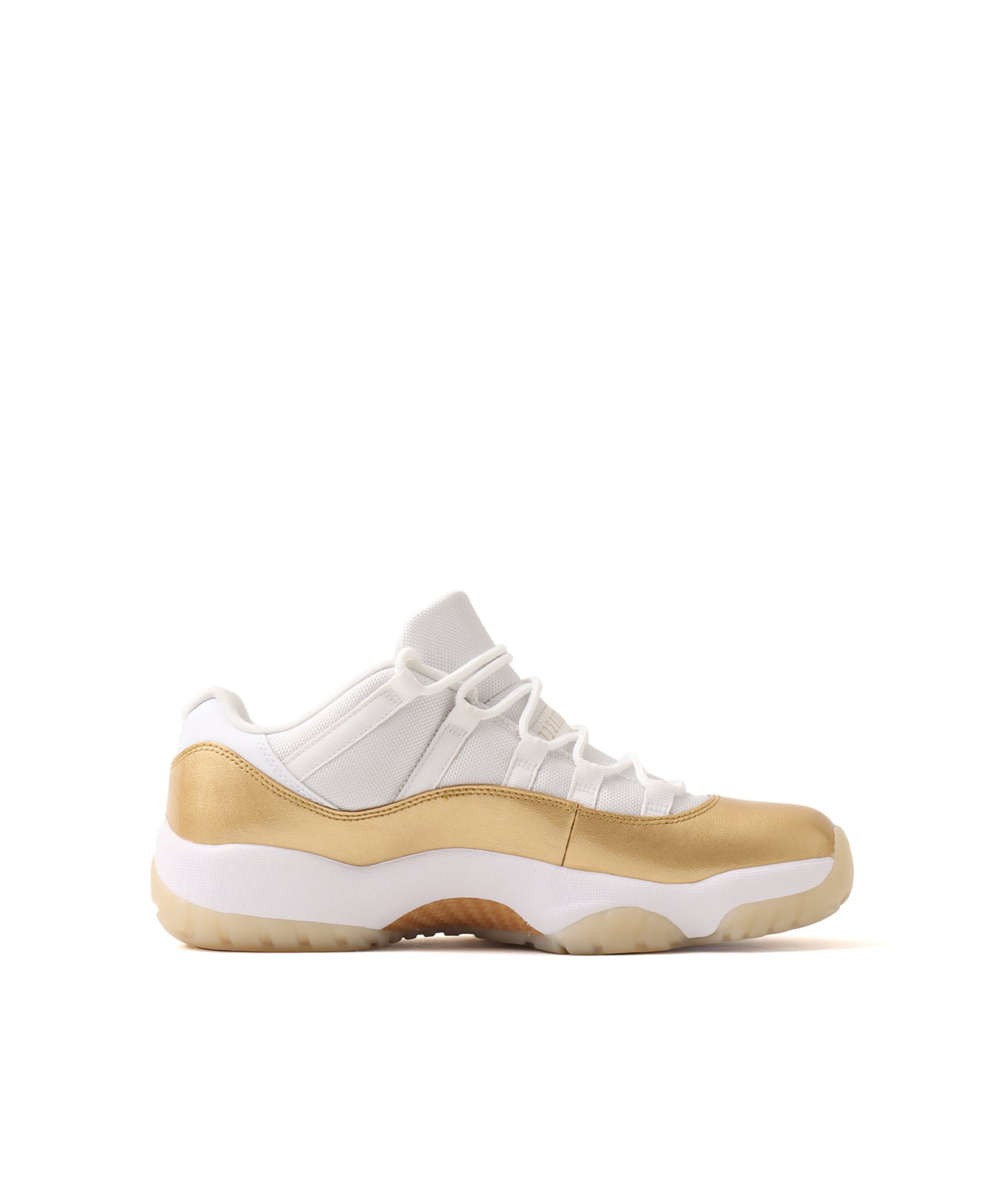 JORDAN BRAND AIR JORDAN 11 RETRO LOW WHITE/METALLIC GOLD-TEAM GOLDの画像