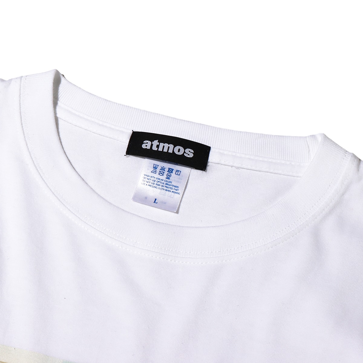 AMATSU MARINA x atmos MOYA TEE WHITEの画像