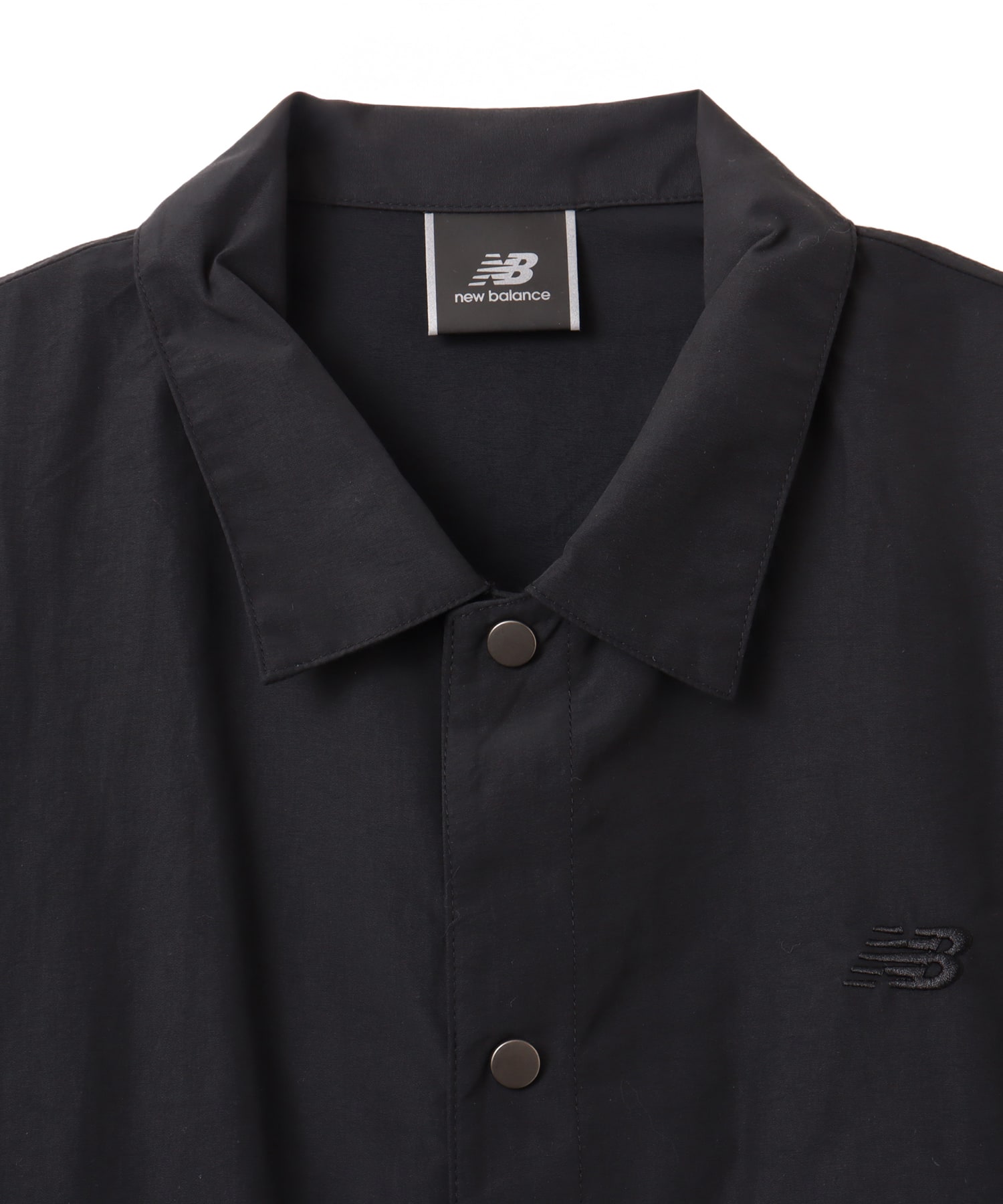 New Balance MET24 Short Sleeve Shirts Jacket ブラックの画像