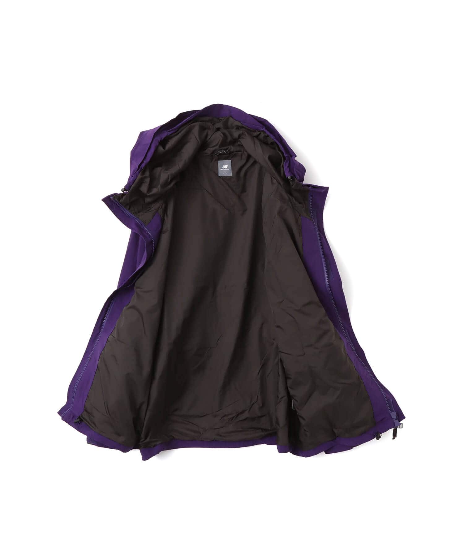 New Balance HOODED TASLAN JACKET チームパープルの画像