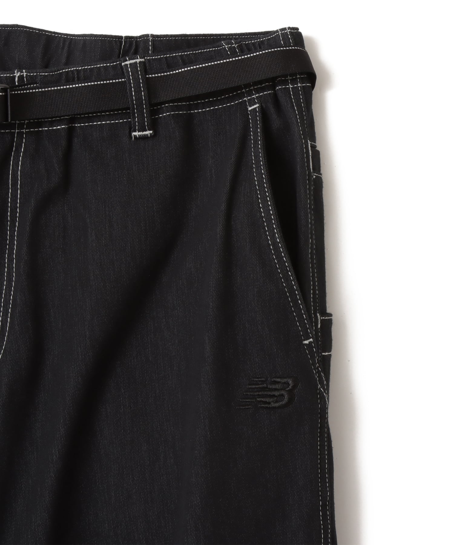 New Balance JERSEY DENIM PANTS キャステルロックの画像