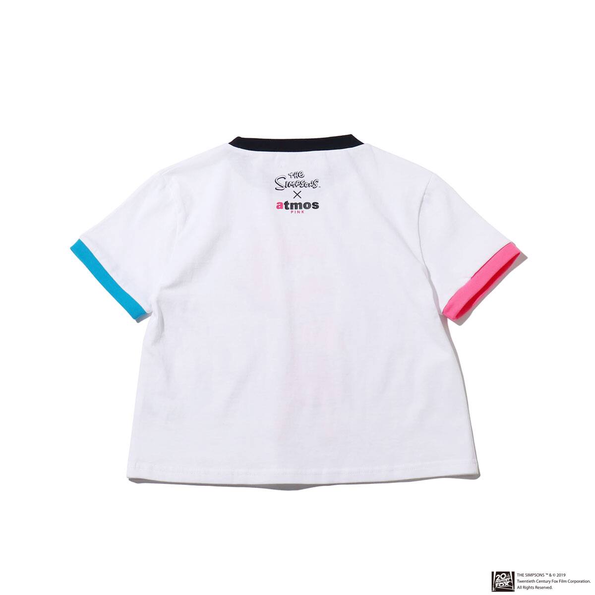 The Simpsons X Atmos Pink リンガー Tシャツ White 19sp S