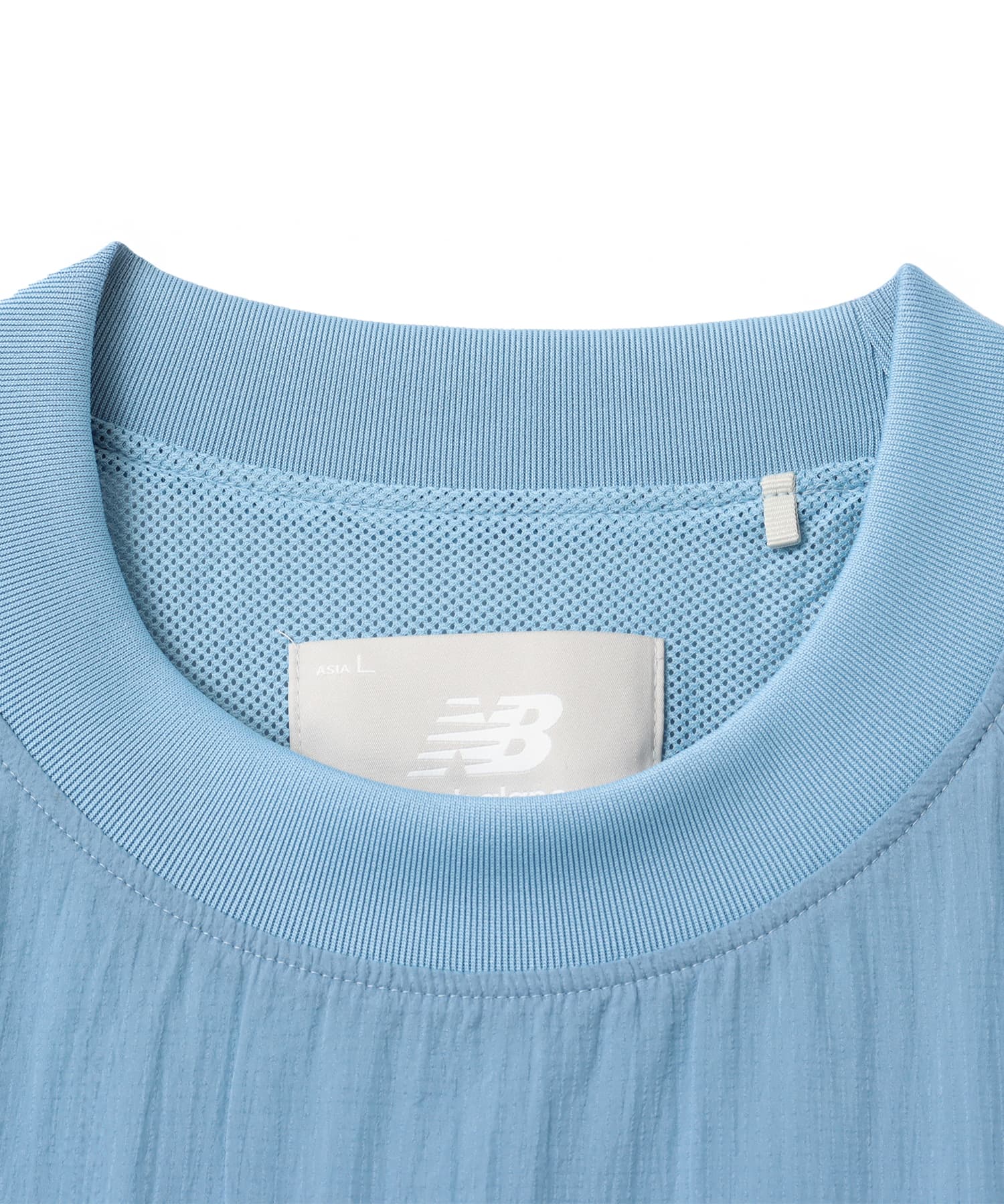 New Balance NB GREY WOVEN T SHIRTS スティルウォーターの画像