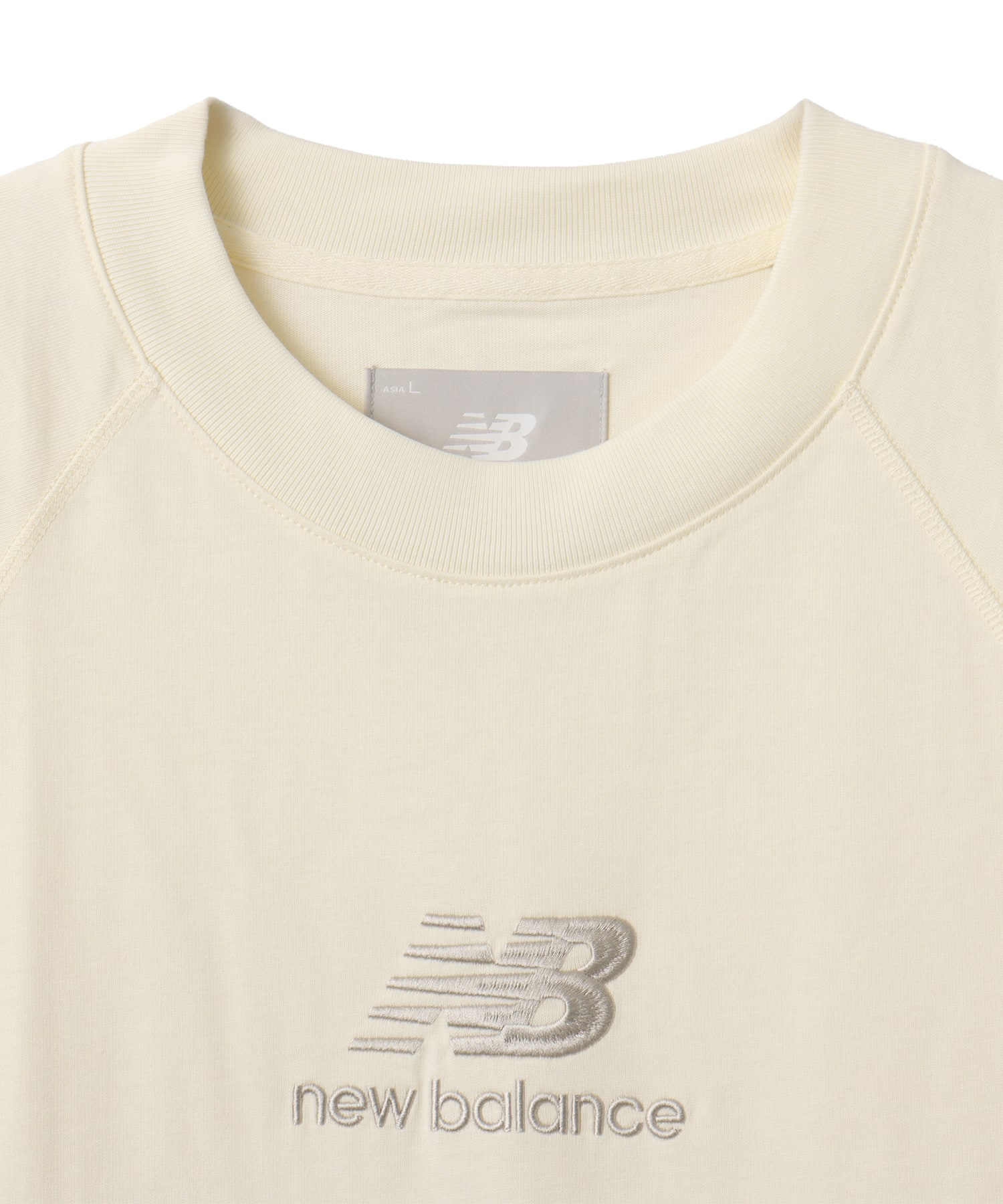 New Balance NB GREY LOGO T SHIRTS アンゴラの画像