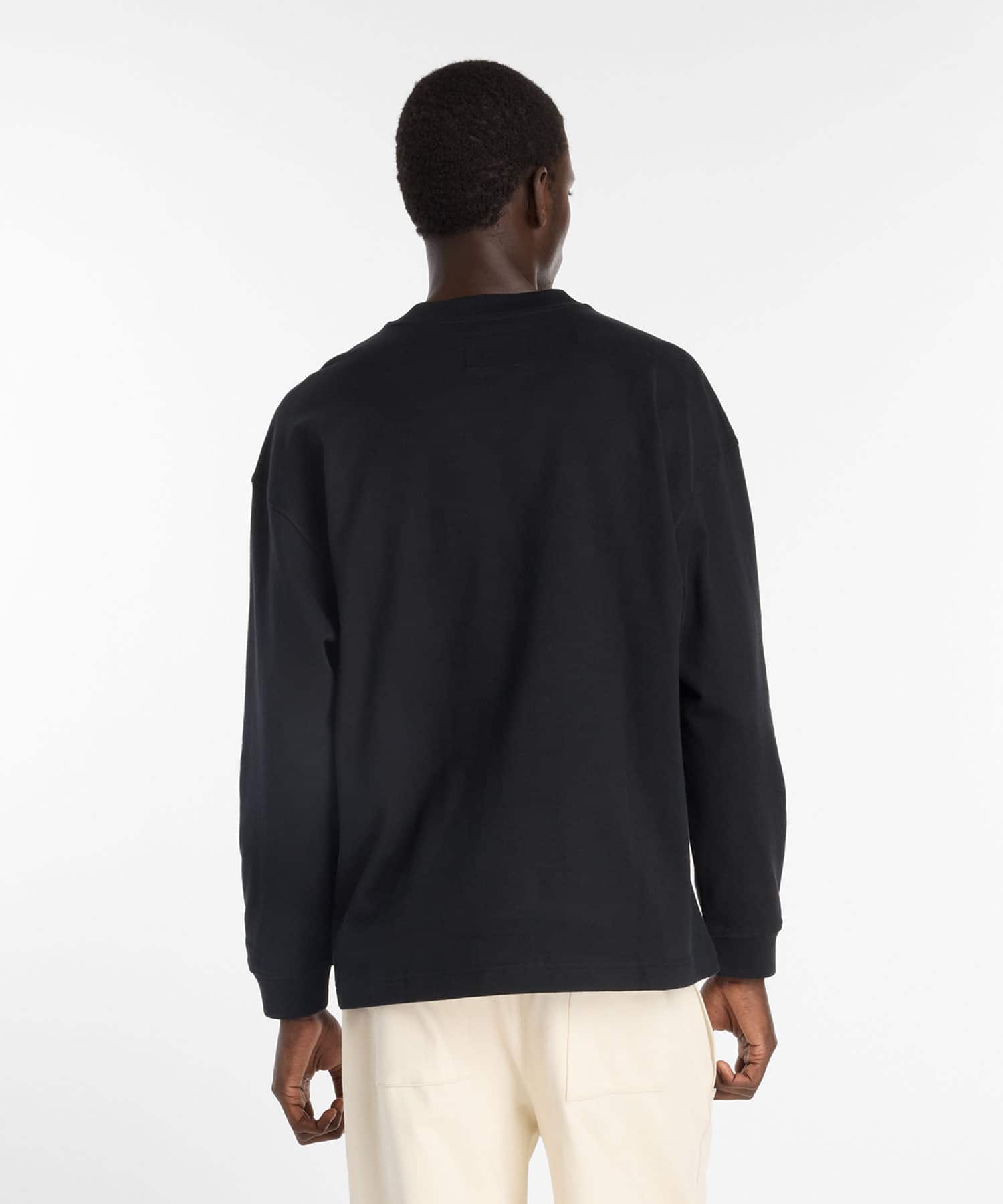 New Balance NB GREY LONG SLEEVE ブラックの画像