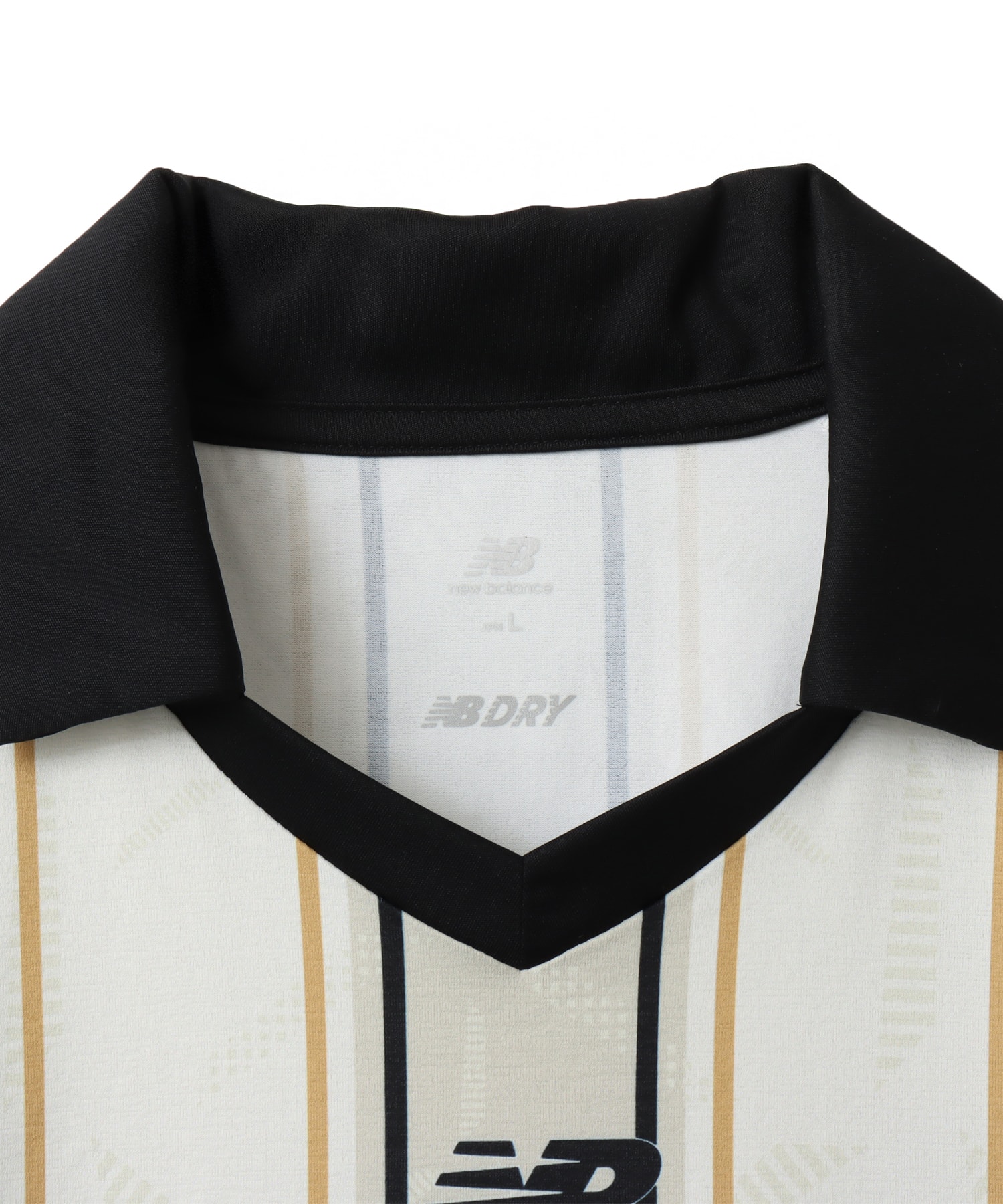 New Balance GRAPHIC POLO LONG SLEEVE SHIRTS シーソルトの画像