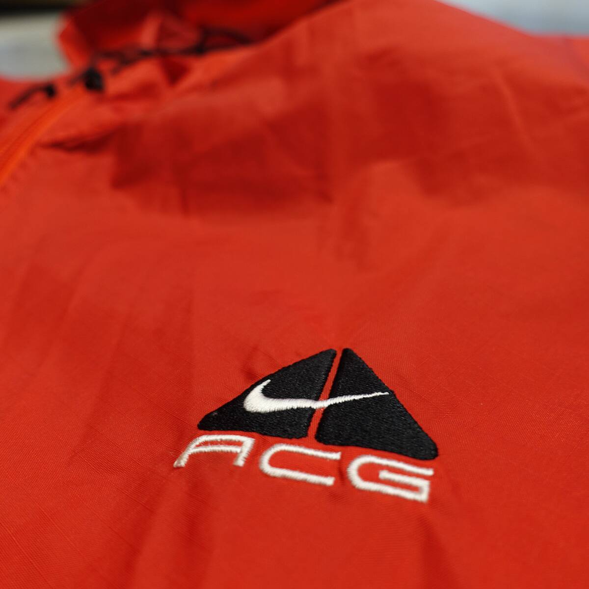 NIKE ACG FULL ZIP NYLON JACKET HOODIEの画像